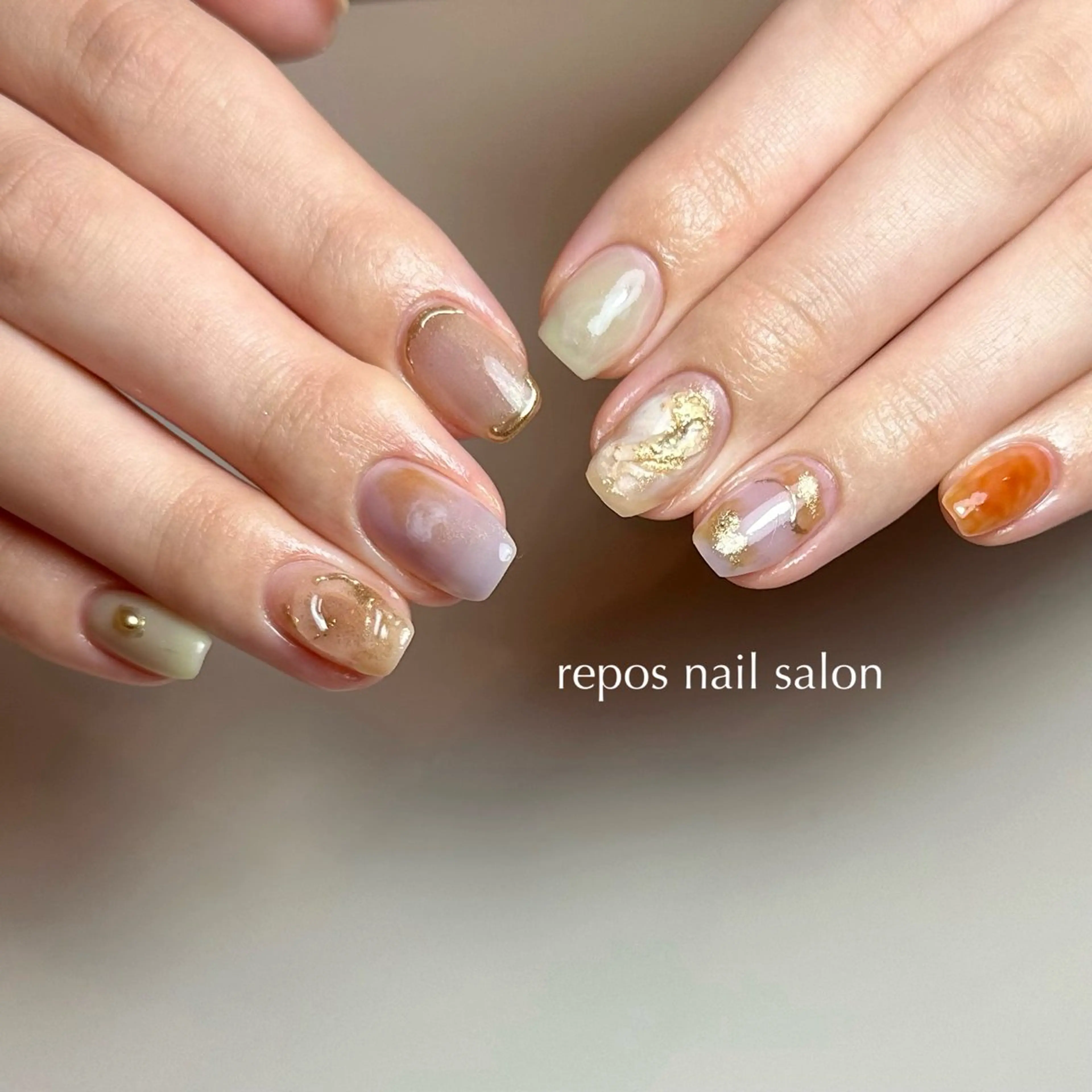 ネイル repos nail salonのネイルデザイン
