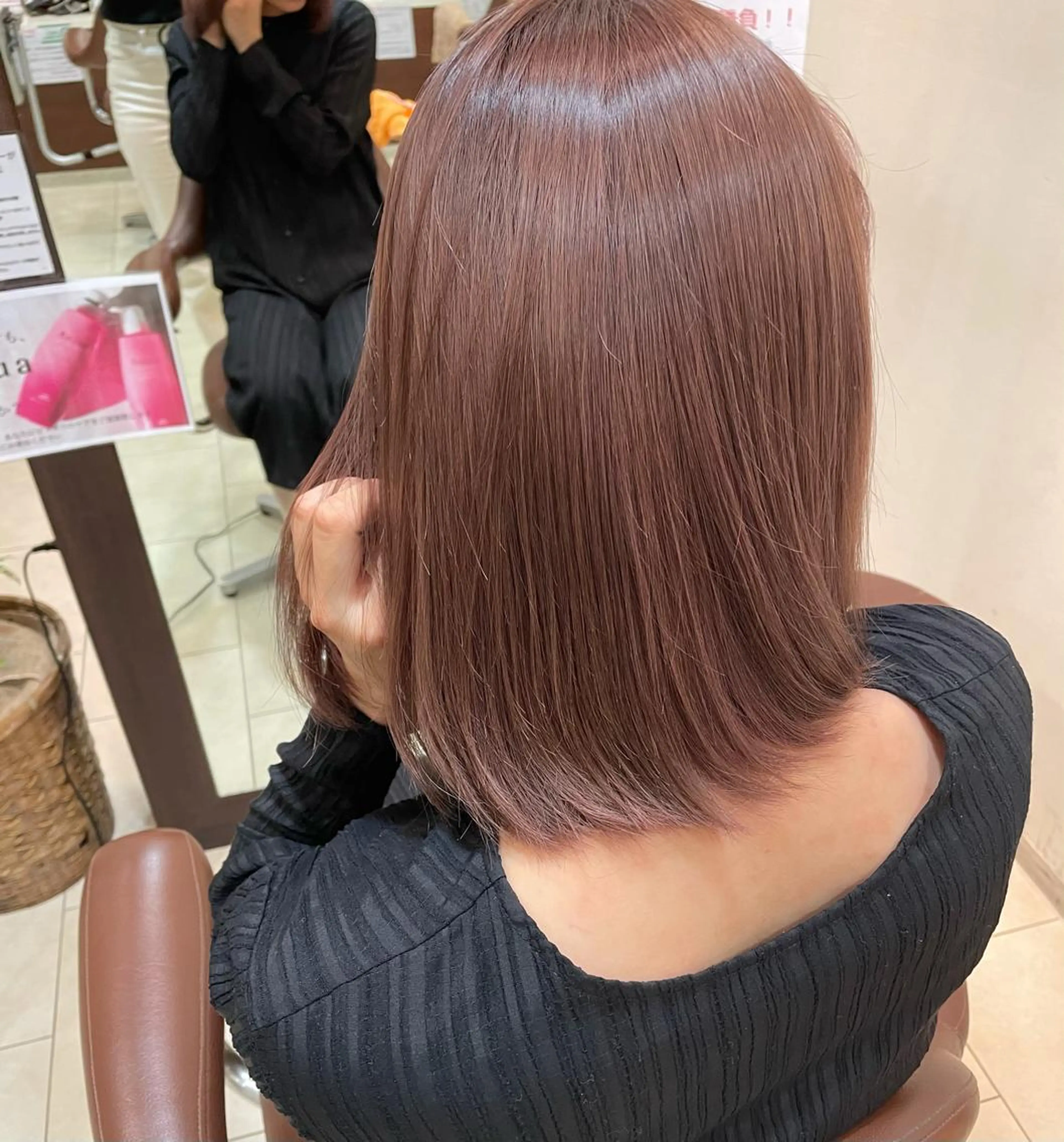 ミディアム 天王寺ハイトーン rinkaのヘアスタイル