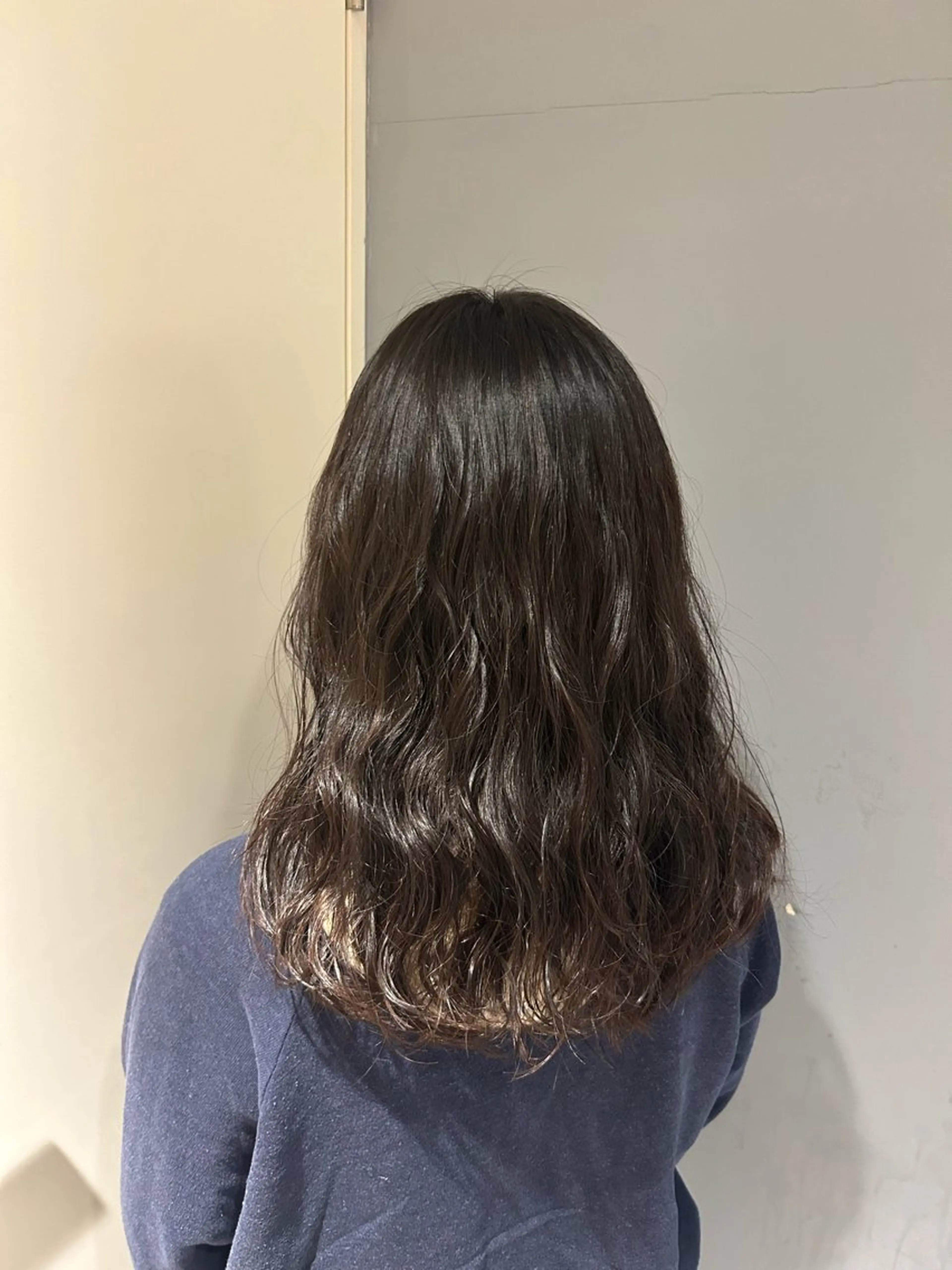 セミロング パーマ 👒oikawa kaede🍃のヘアスタイル