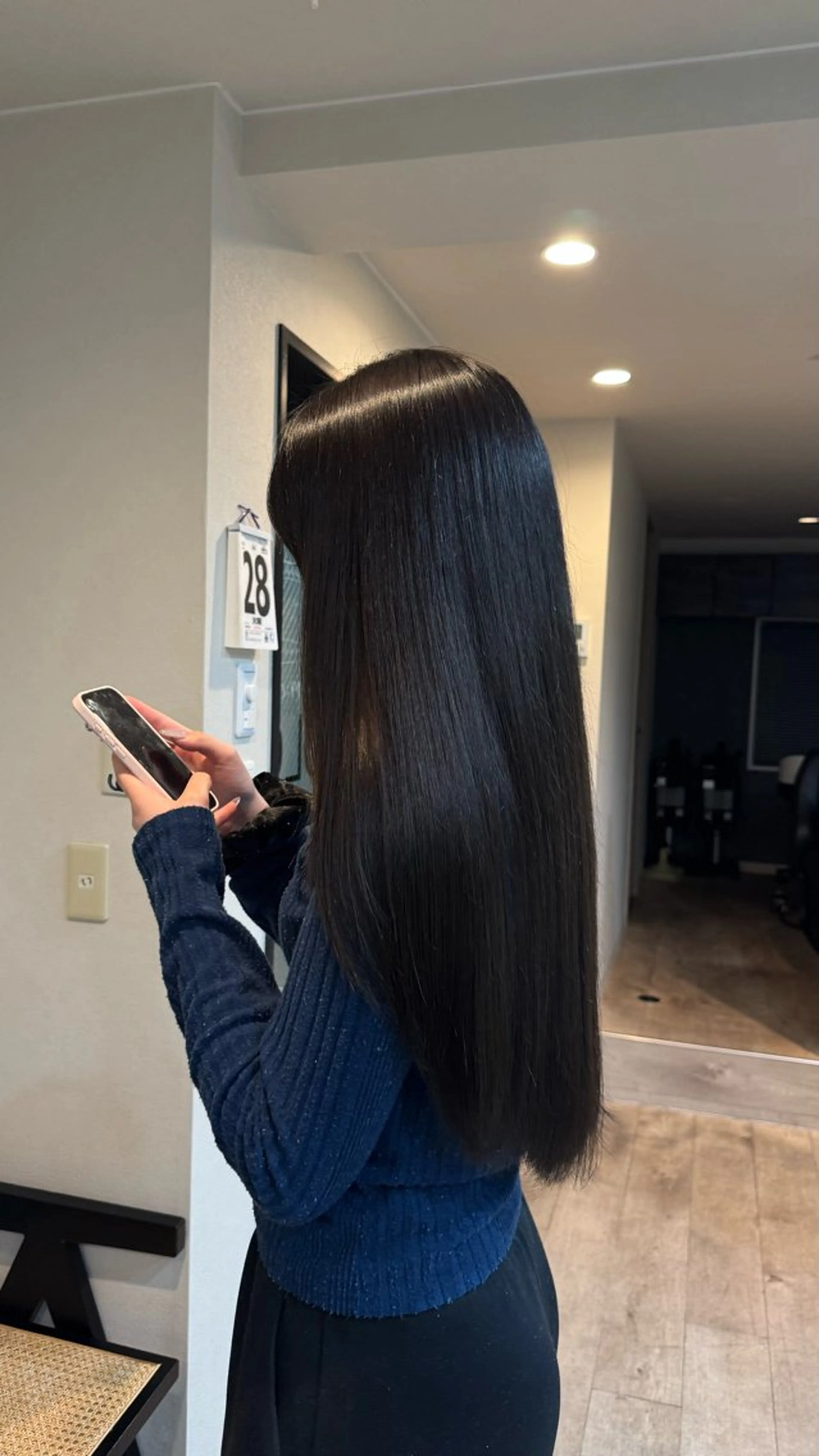 ロング 縮毛矯正 ゆめか/湘南台/ YOLObydiarのヘアスタイル