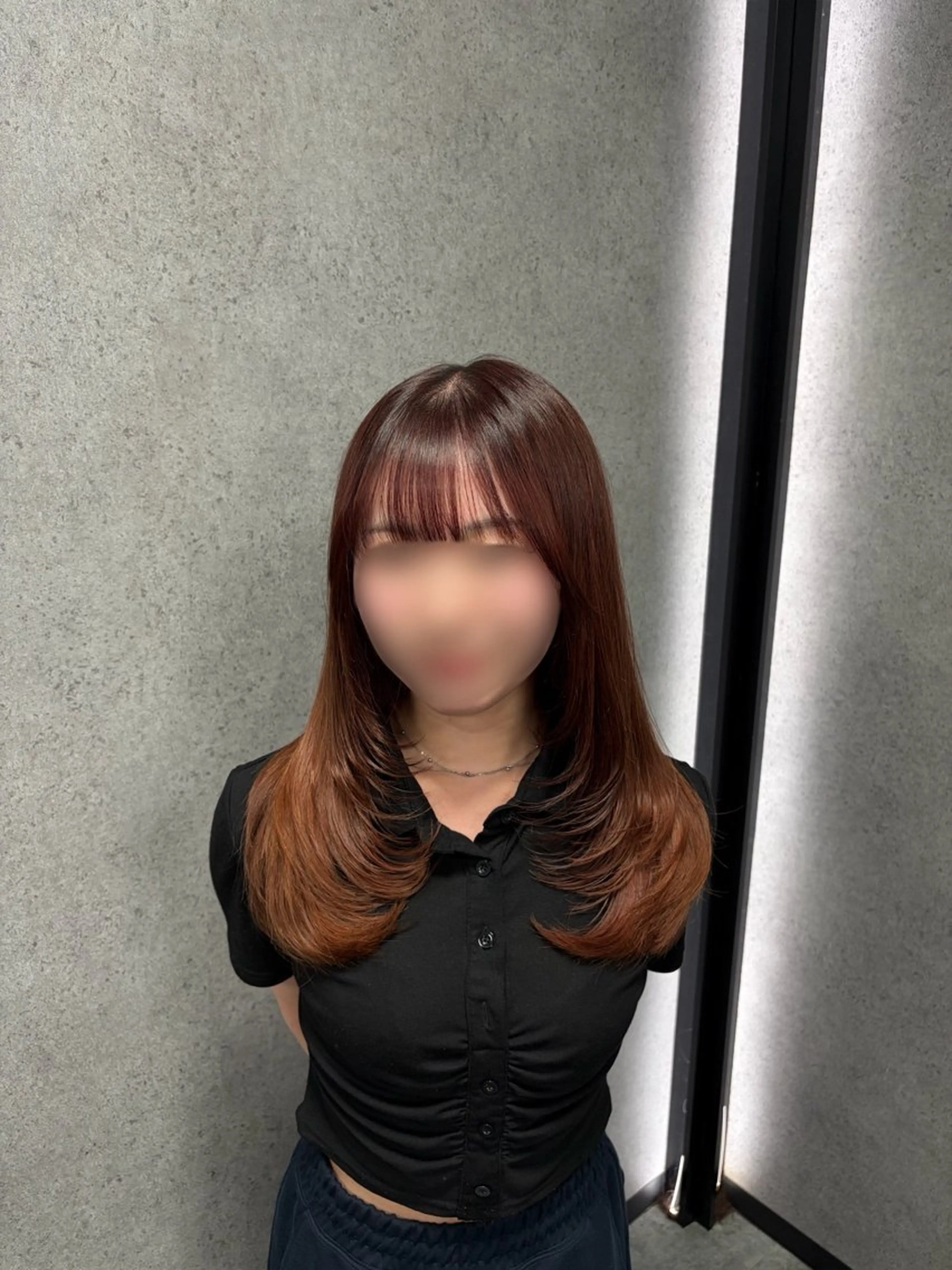 ロング 窪田 琉空のヘアスタイル