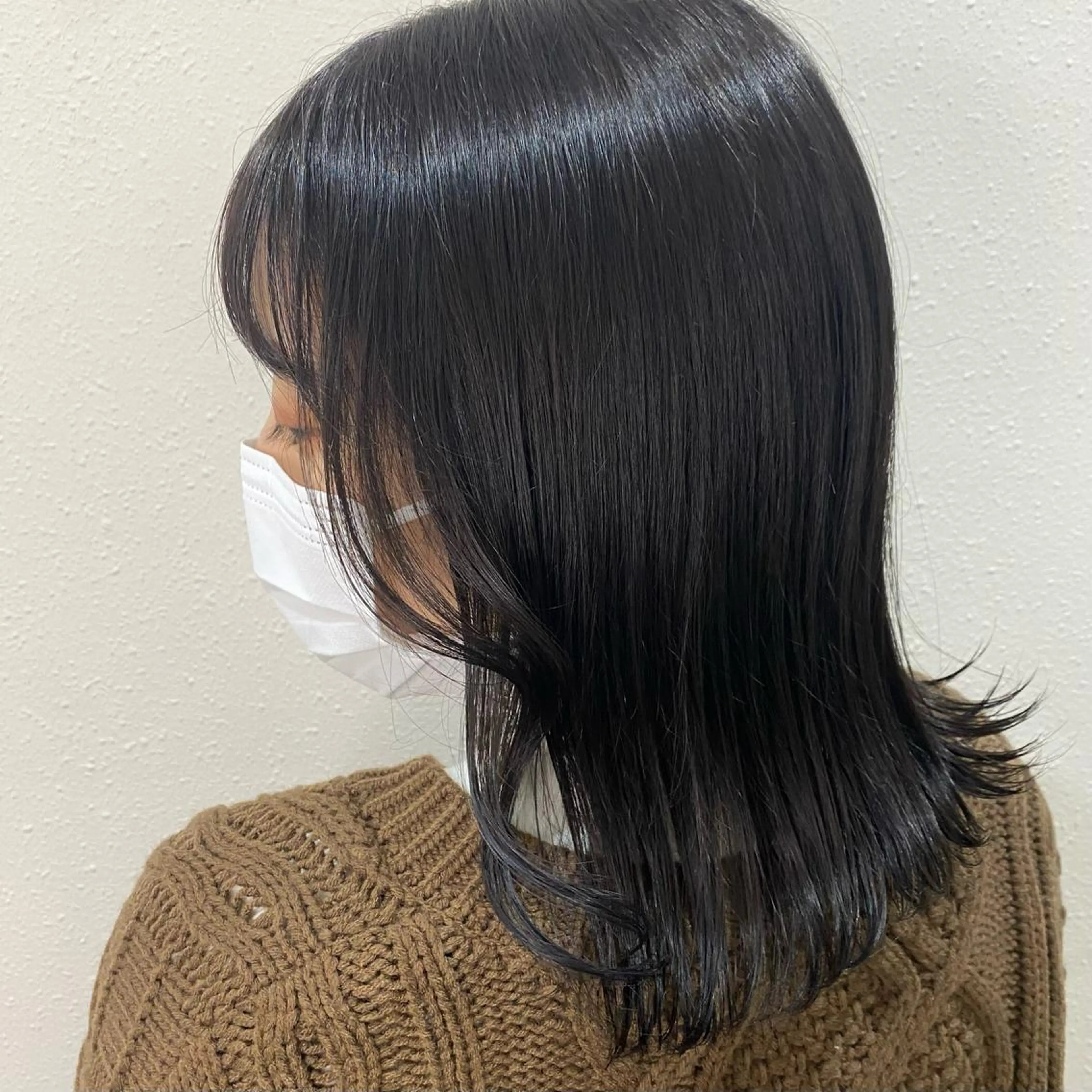 ミディアム 韓国𝐻𝑎𝑖𝑟 🇰🇷🖤ハラのヘアスタイル