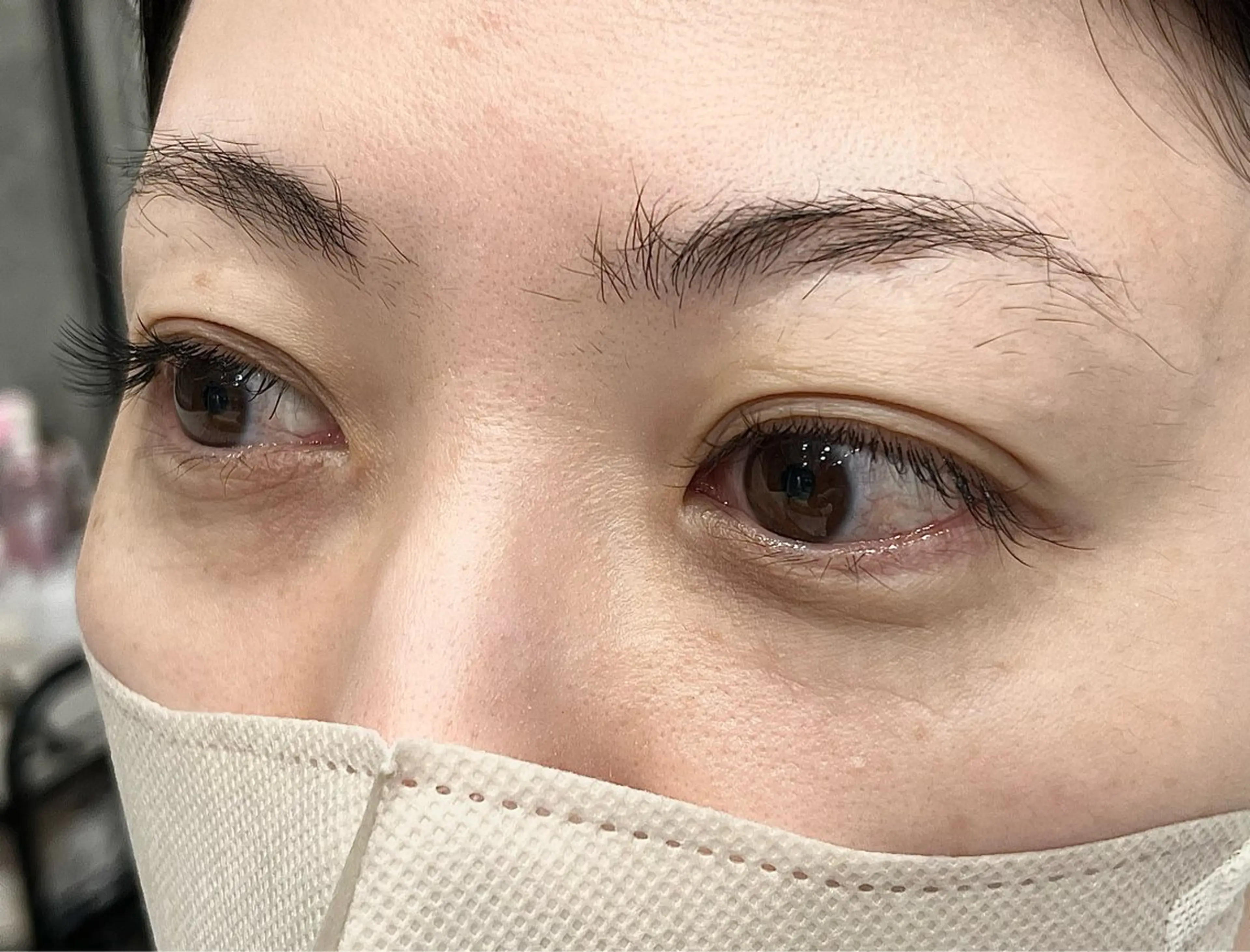 マツエク・マツパ 目尻長め マツエク eyeHbe TERAのマツエク・マツパデザイン