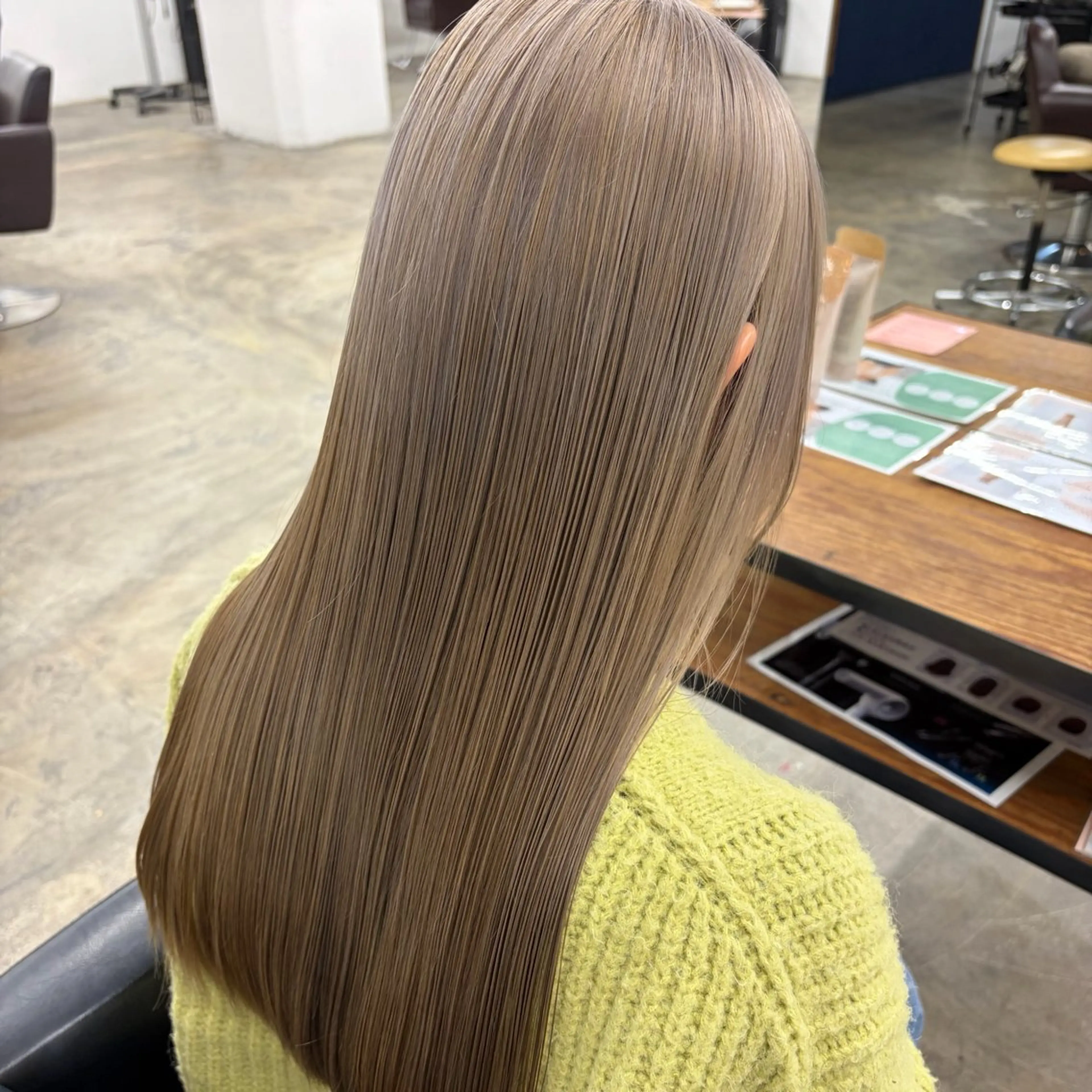 ロング カラー hinari/透明感 /似合わせカラーのヘアスタイル