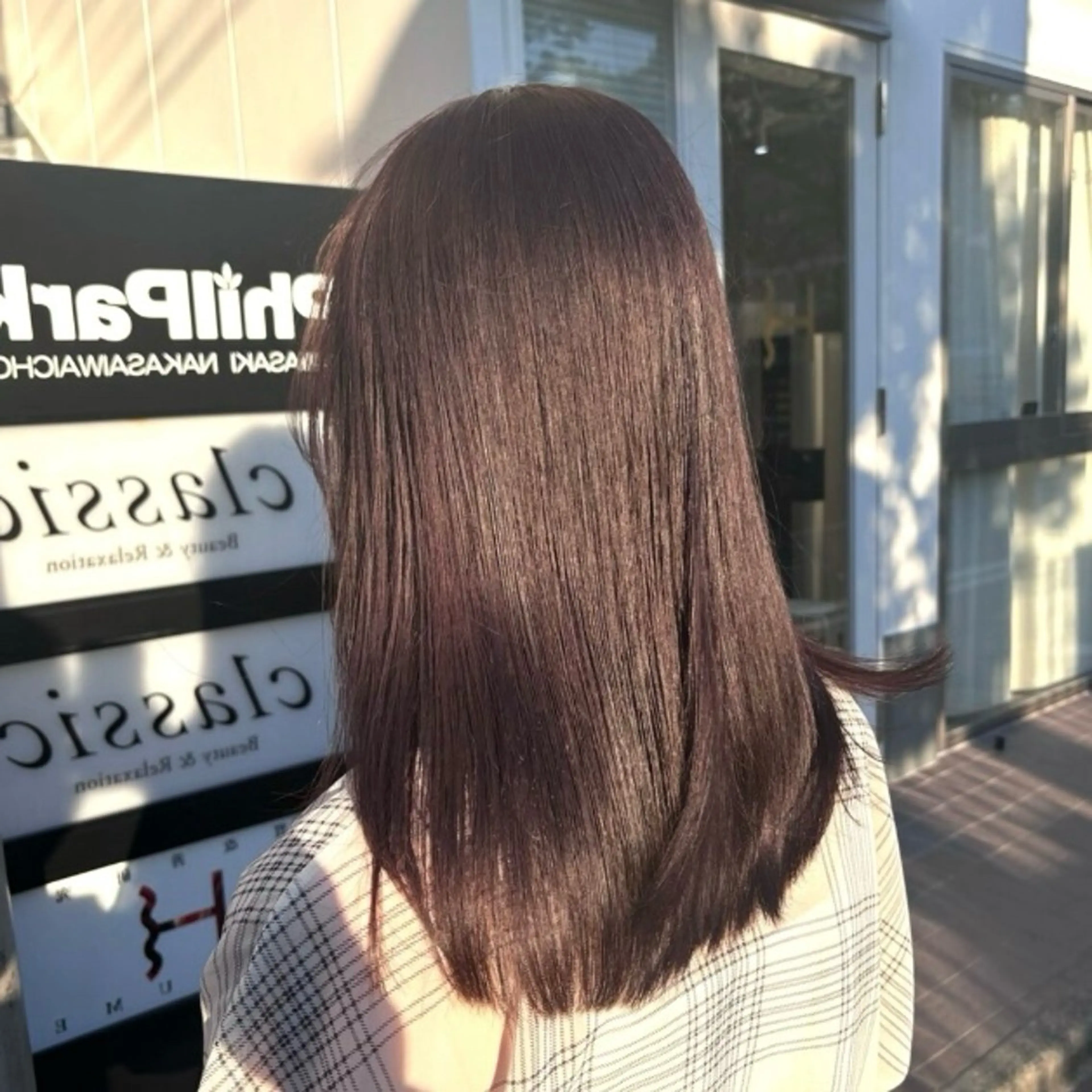 ミディアム カラー カット ヘアカラー トリートメント 川崎のカラー職人🥣 kentaのヘアスタイル