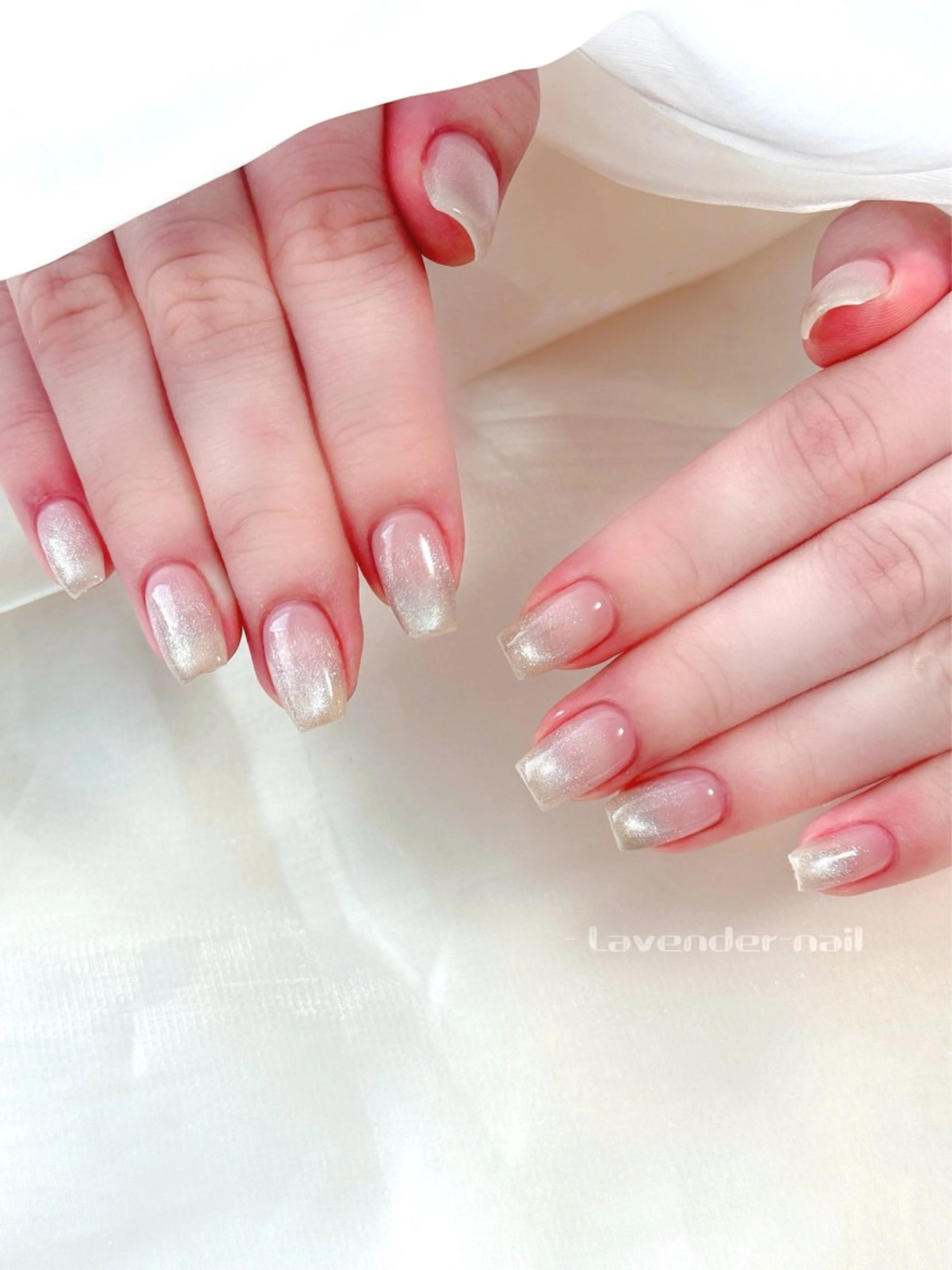 ネイル ハンドネイル Lavender nail·北18条のネイルデザイン