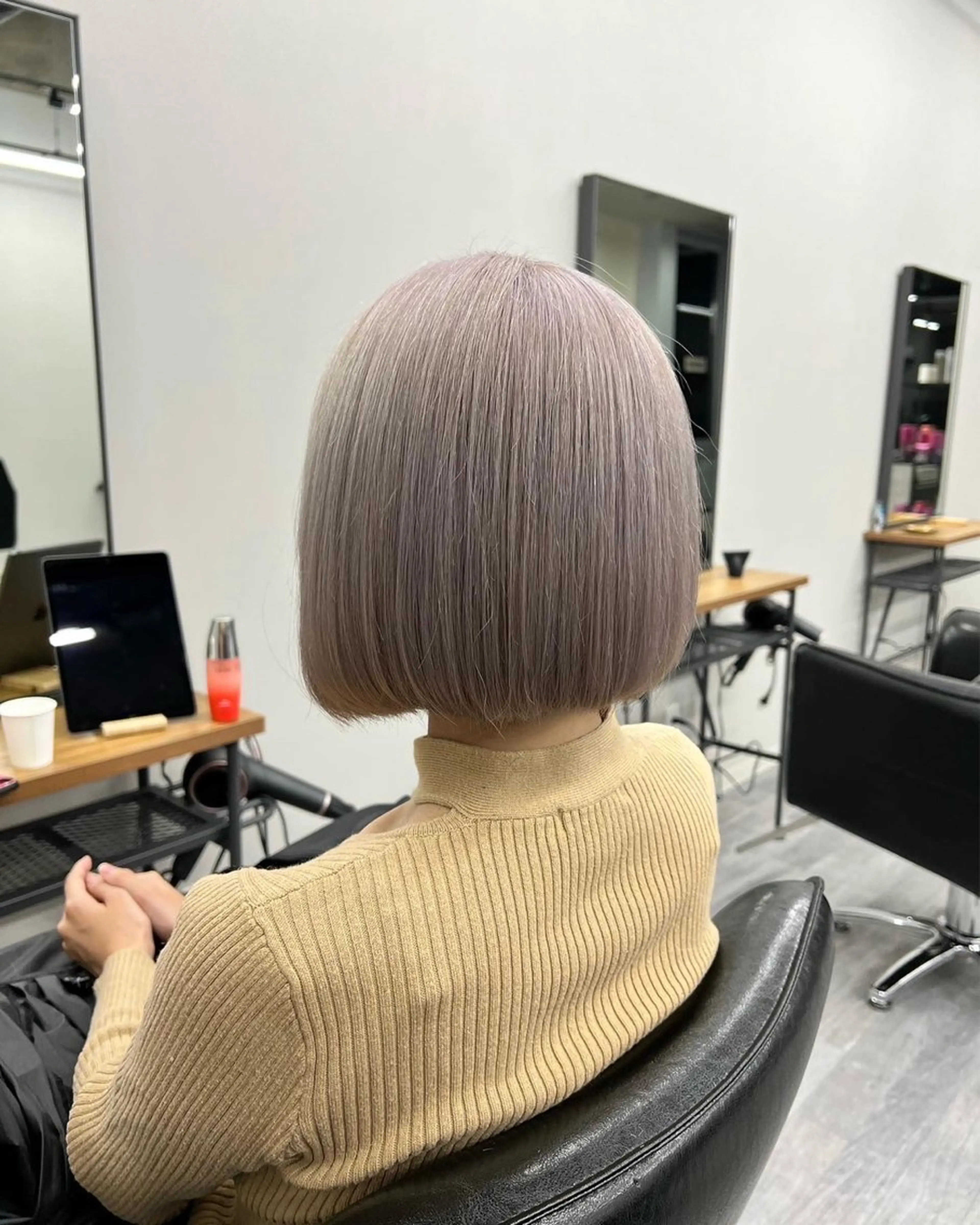 ミディアム CHORD 四条河原町駅店 髪質改善&韓国風&ハイトーンカラー所属・けいと髪質改善 全年齢リピート多数のヘアスタイル