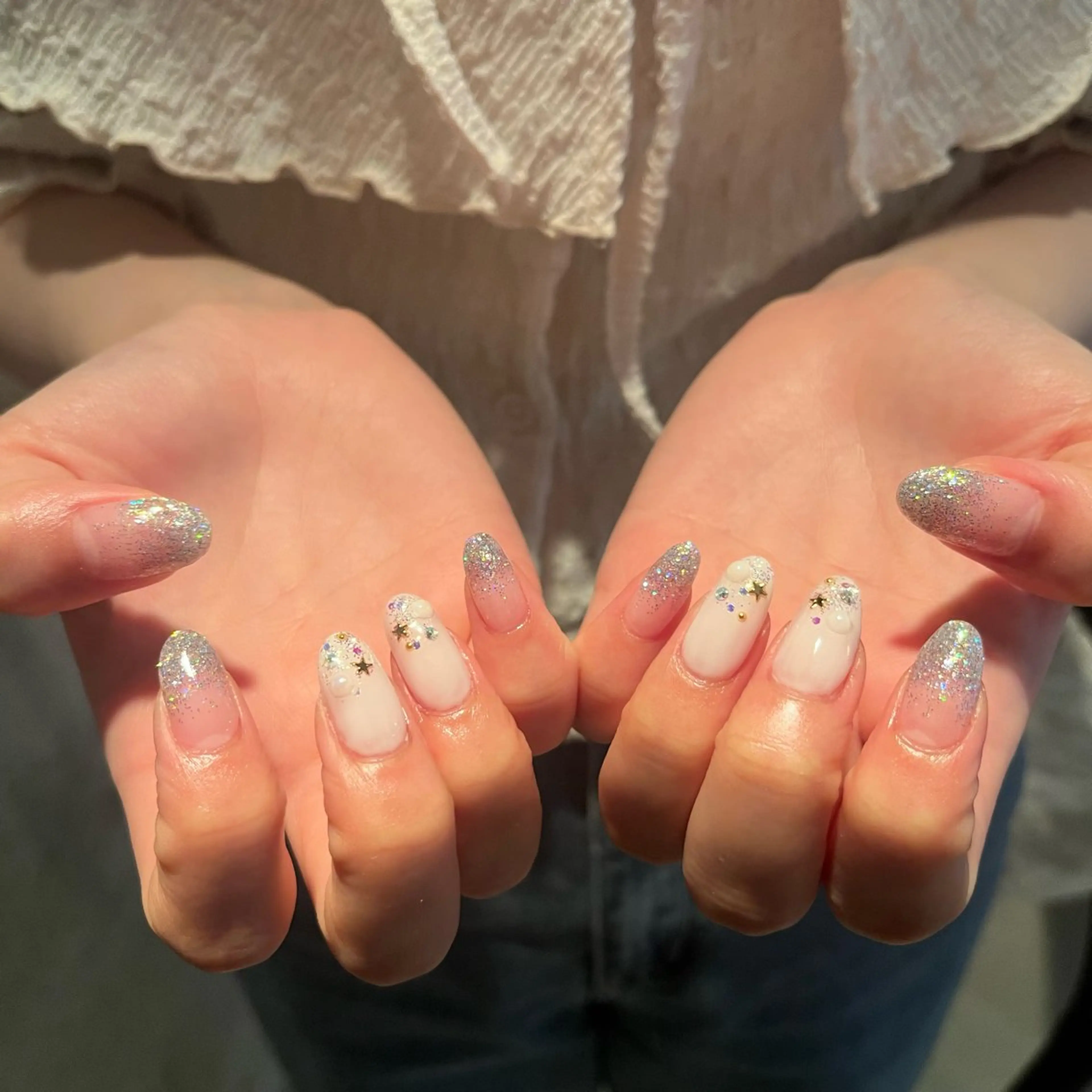 ネイル キラキラネイル ハンドネイル DariL Ayaのネイルデザイン