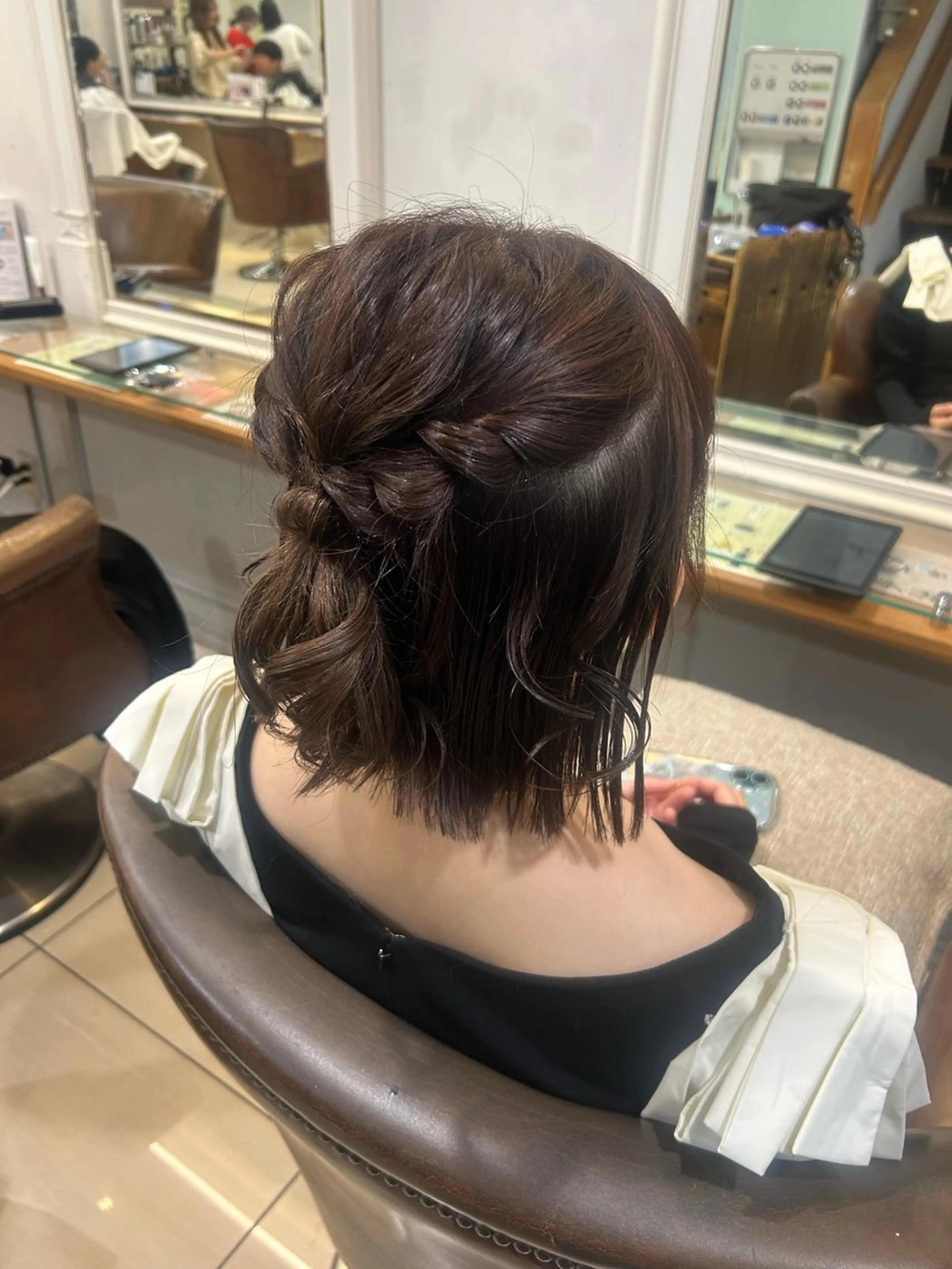 ヘアアレンジ 韓国ヘアー🇰🇷 MIWAのヘアスタイル