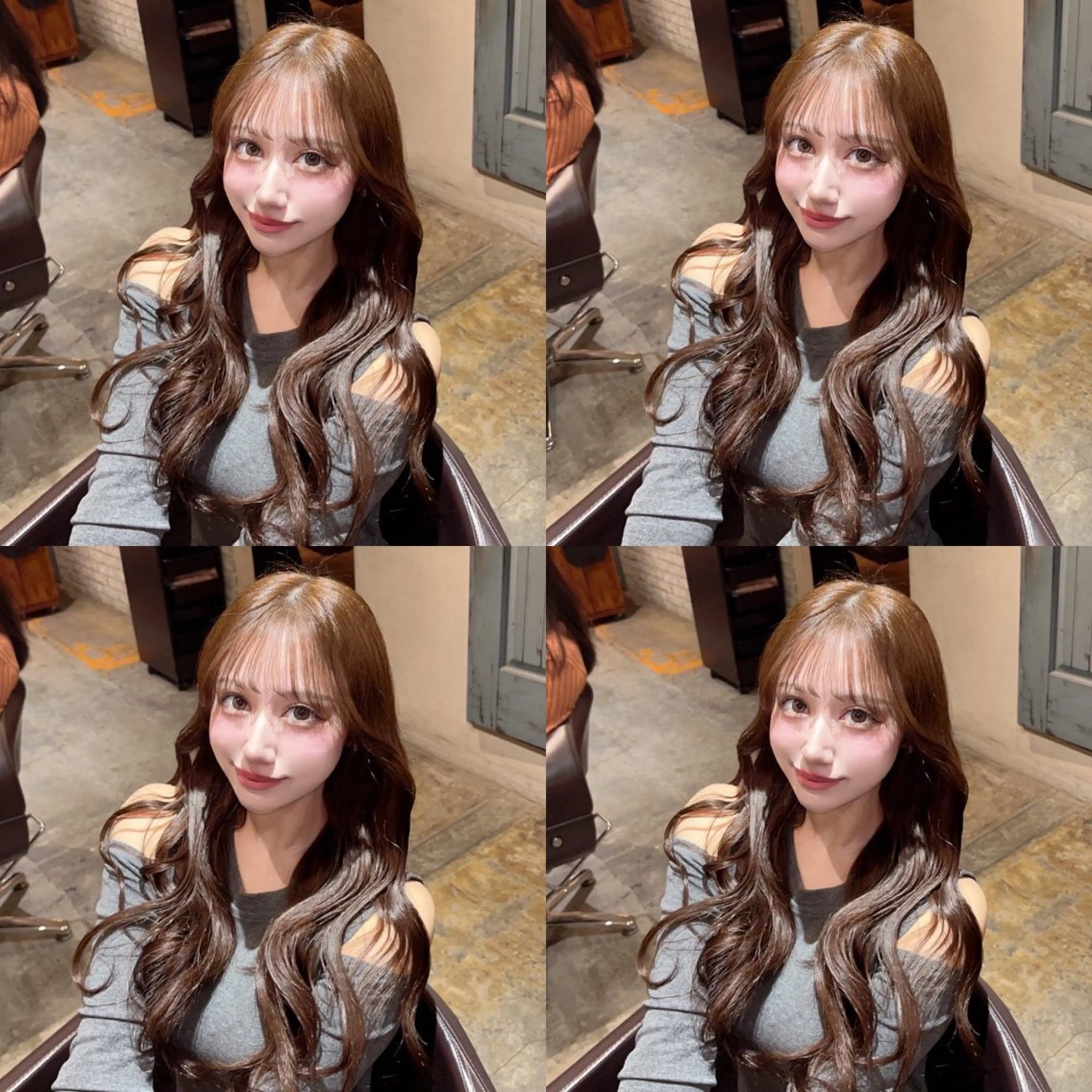 ロング カラー レイヤーカット/ 縮毛矯正🇰🇷早坂のヘアスタイル