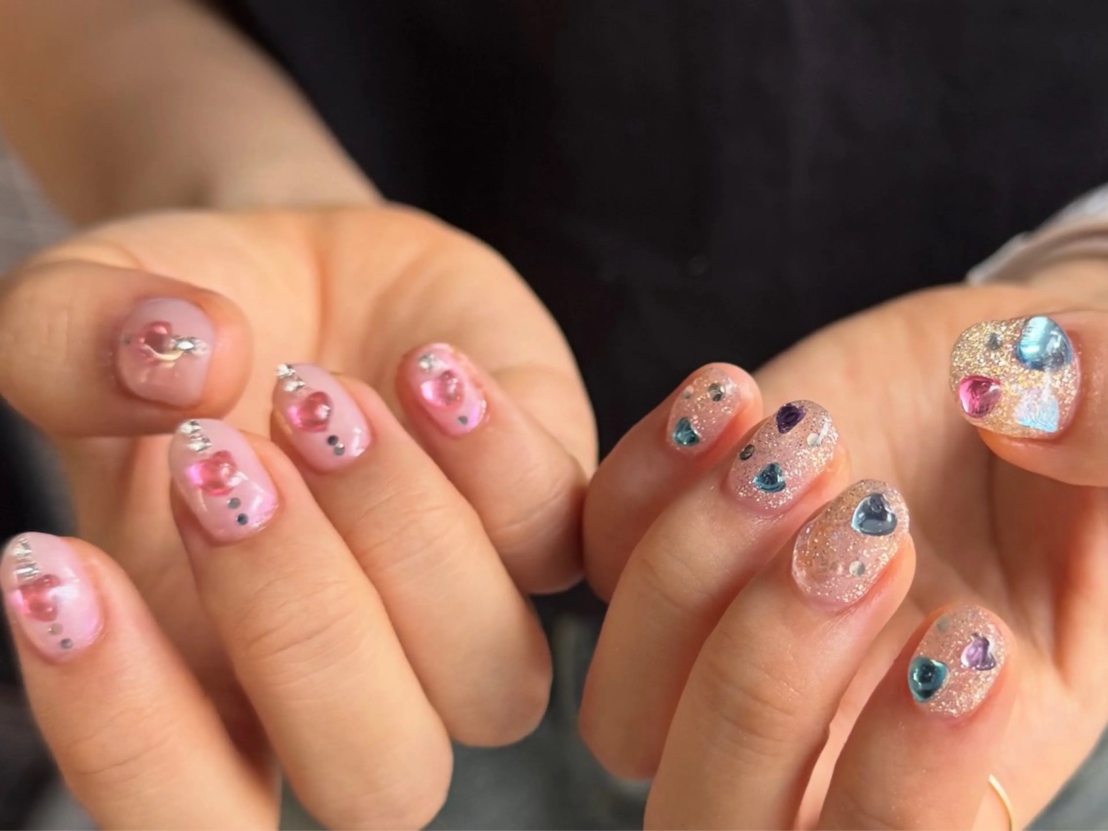 ミディアム 小川 柚香のネイルデザイン