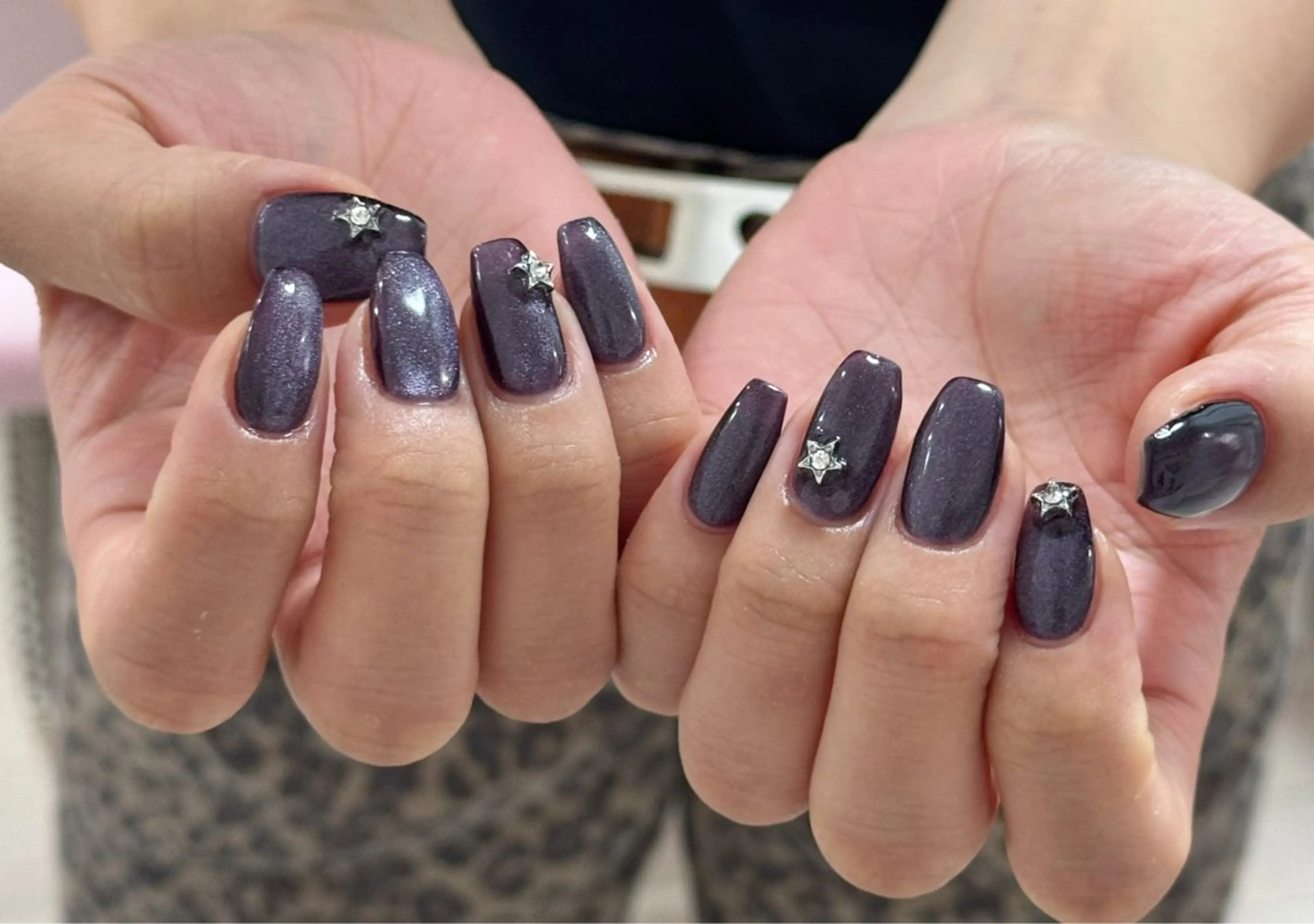 ネイル アートネイル オーロラネイル チークネイル フレンチネイル ガラスフレンチ ハンドネイル 🎀🎀YooLi Nail Salonのネイルデザイン