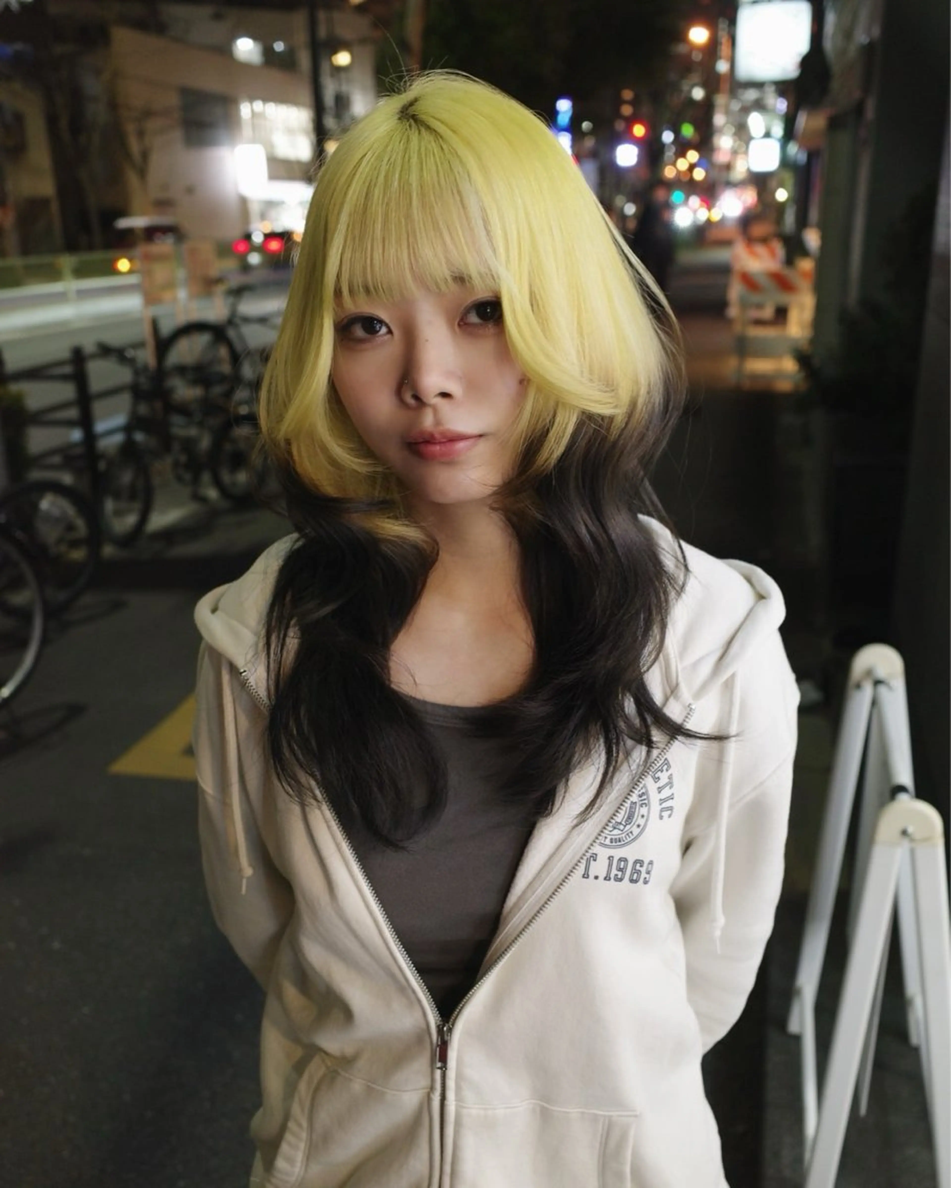 【レイヤーカット】+【前処理付きケアカラー】の写真