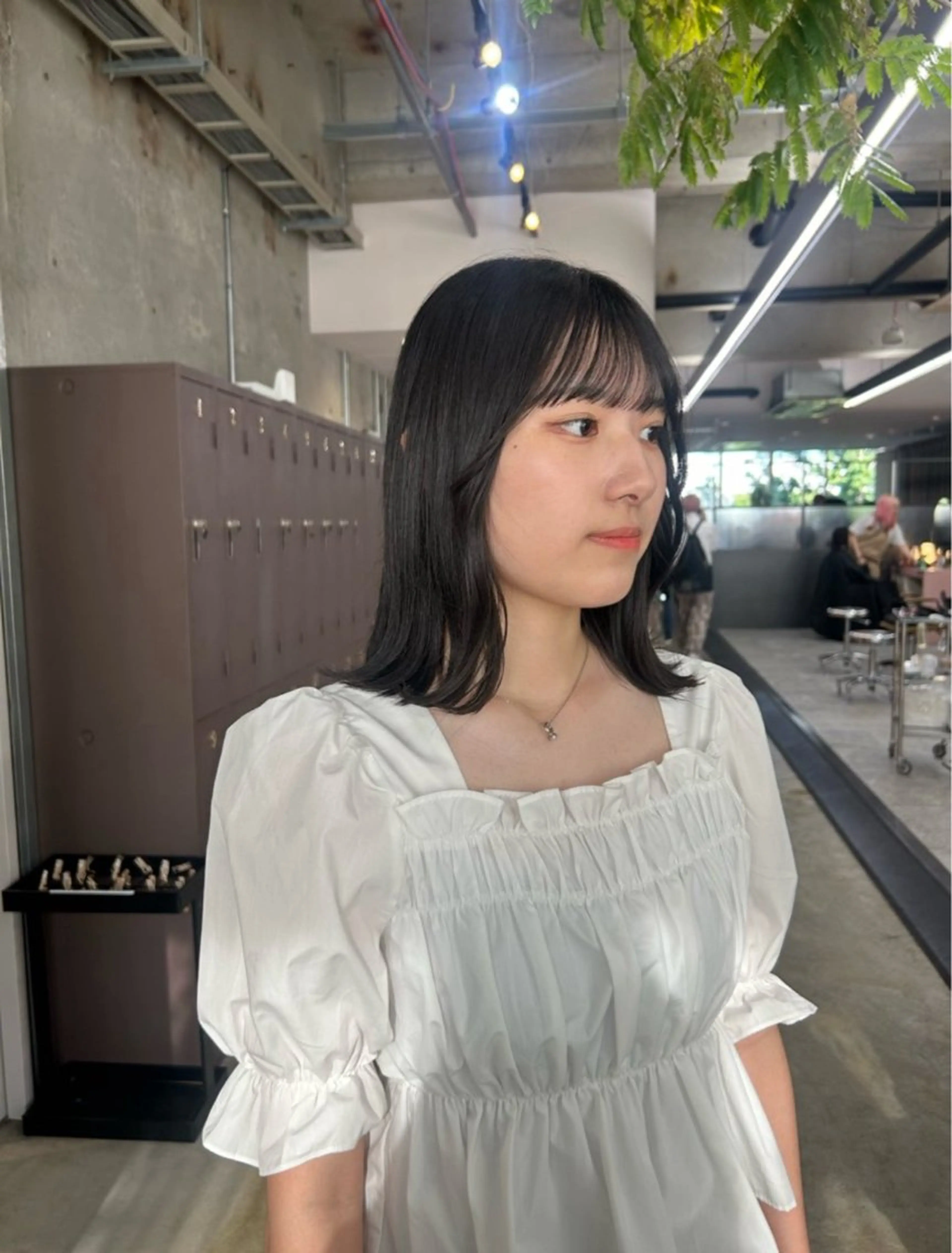 ミディアム 早野 心春のヘアスタイル