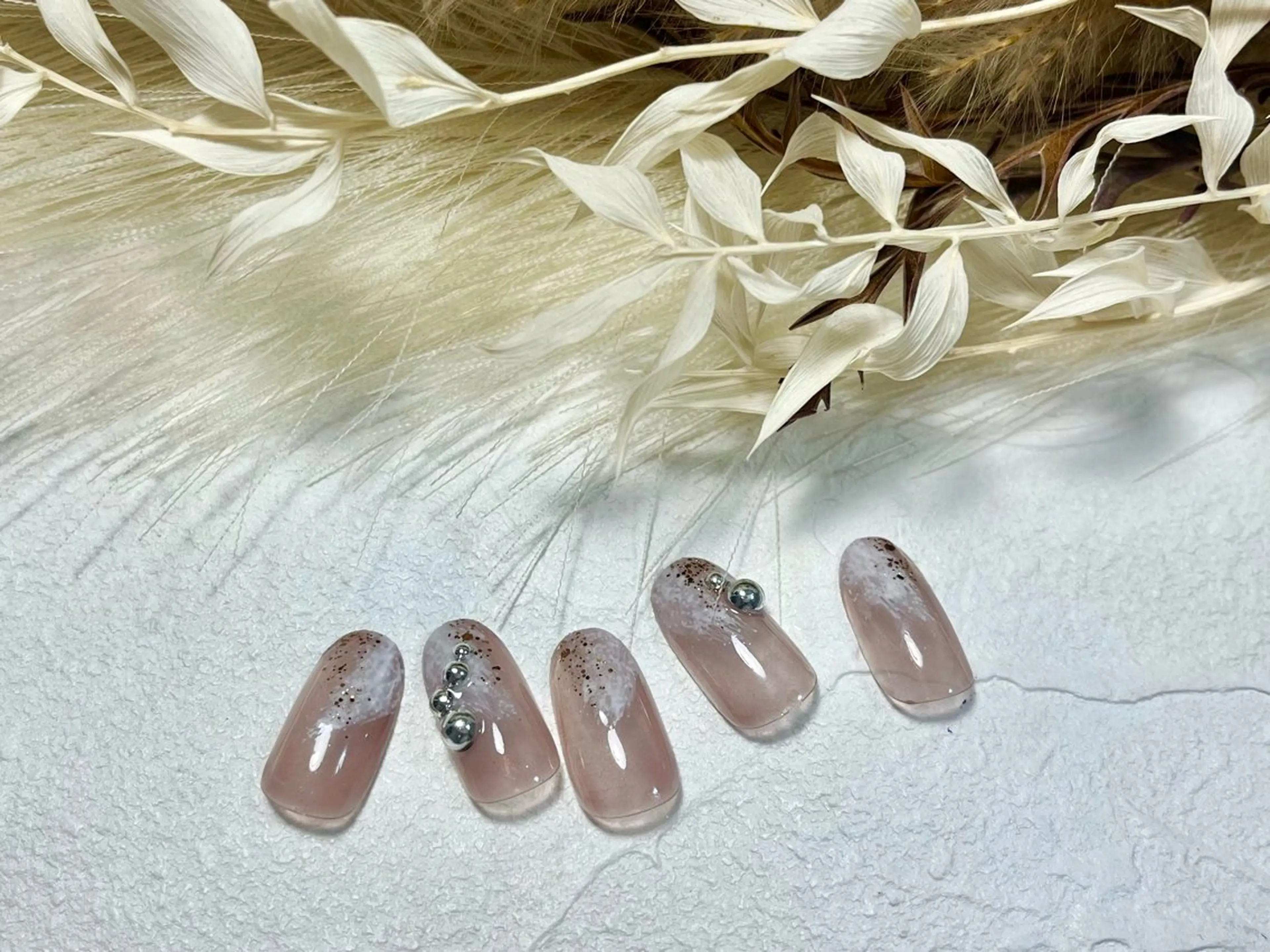 ネイル オーロラネイル フットネイル フレンチネイル ジェルネイル 韓国ネイル ハンドネイル kiki nail たまプラーザのネイルデザイン