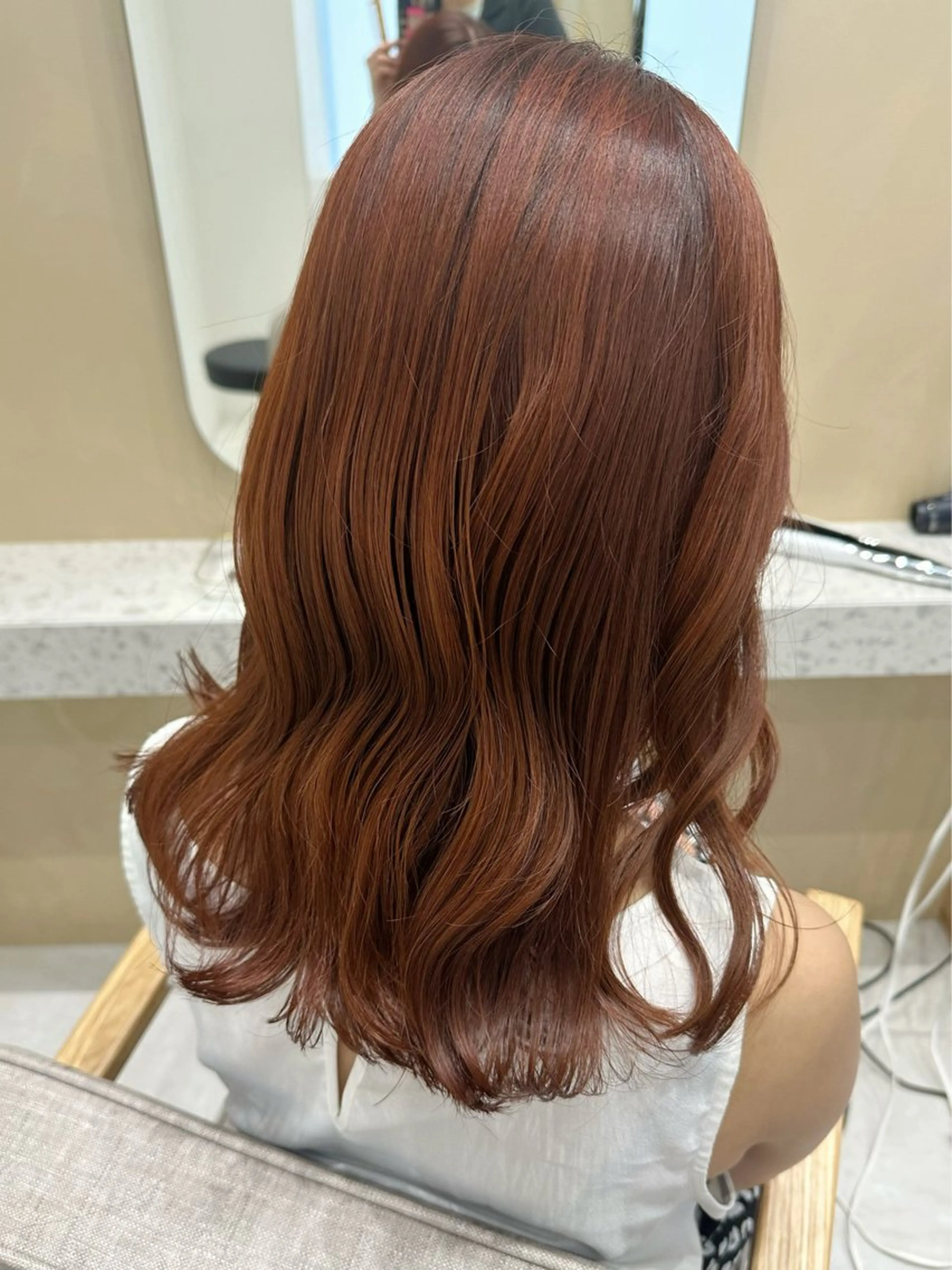 セミロング カラー カット ヘアカラー トリートメント 🌜美髪矯正/艶髪 /ボブ/こころ🌛のヘアスタイル