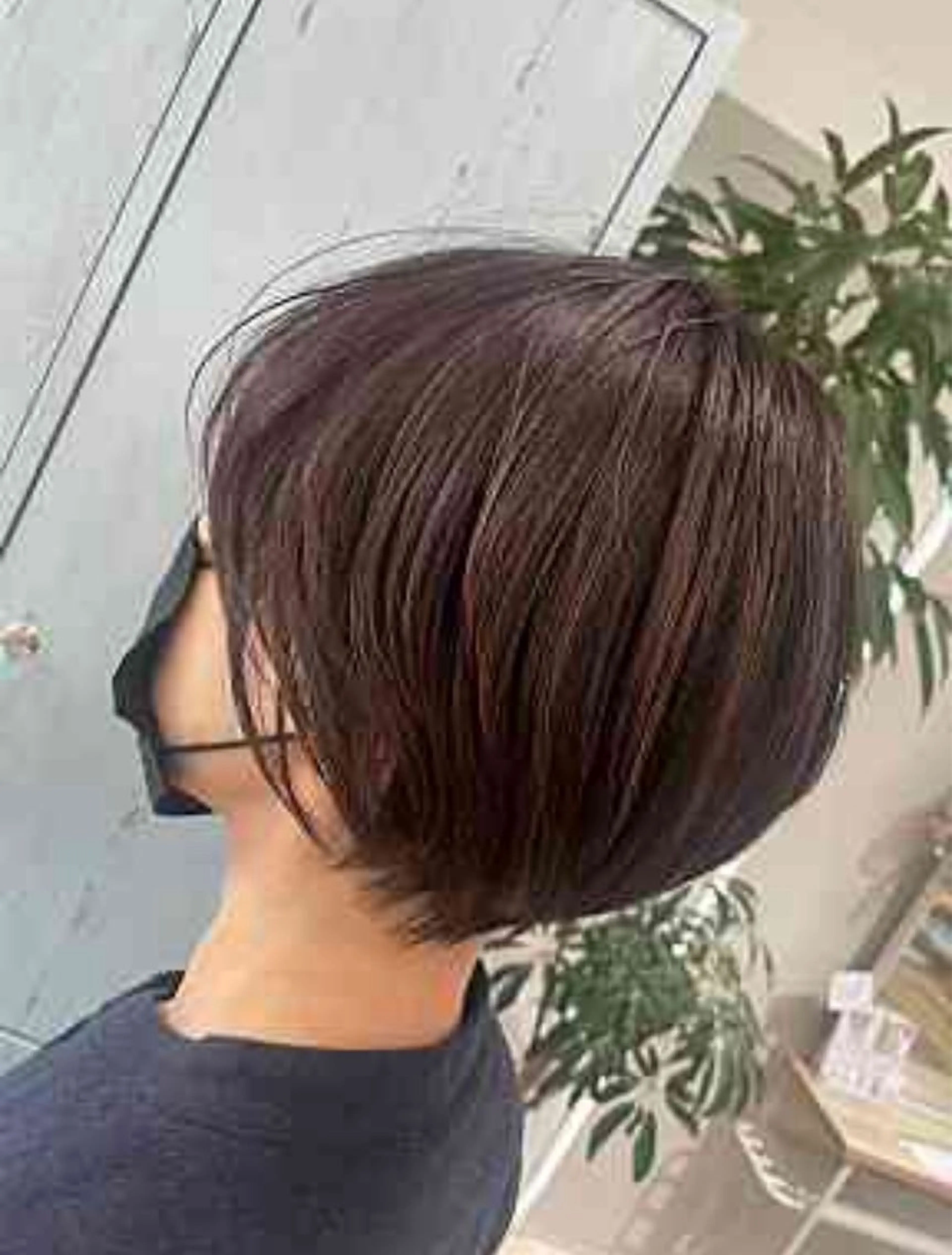 ショート ショートヘア 透明感/チョコカラー 💍TAMA💍のヘアスタイル