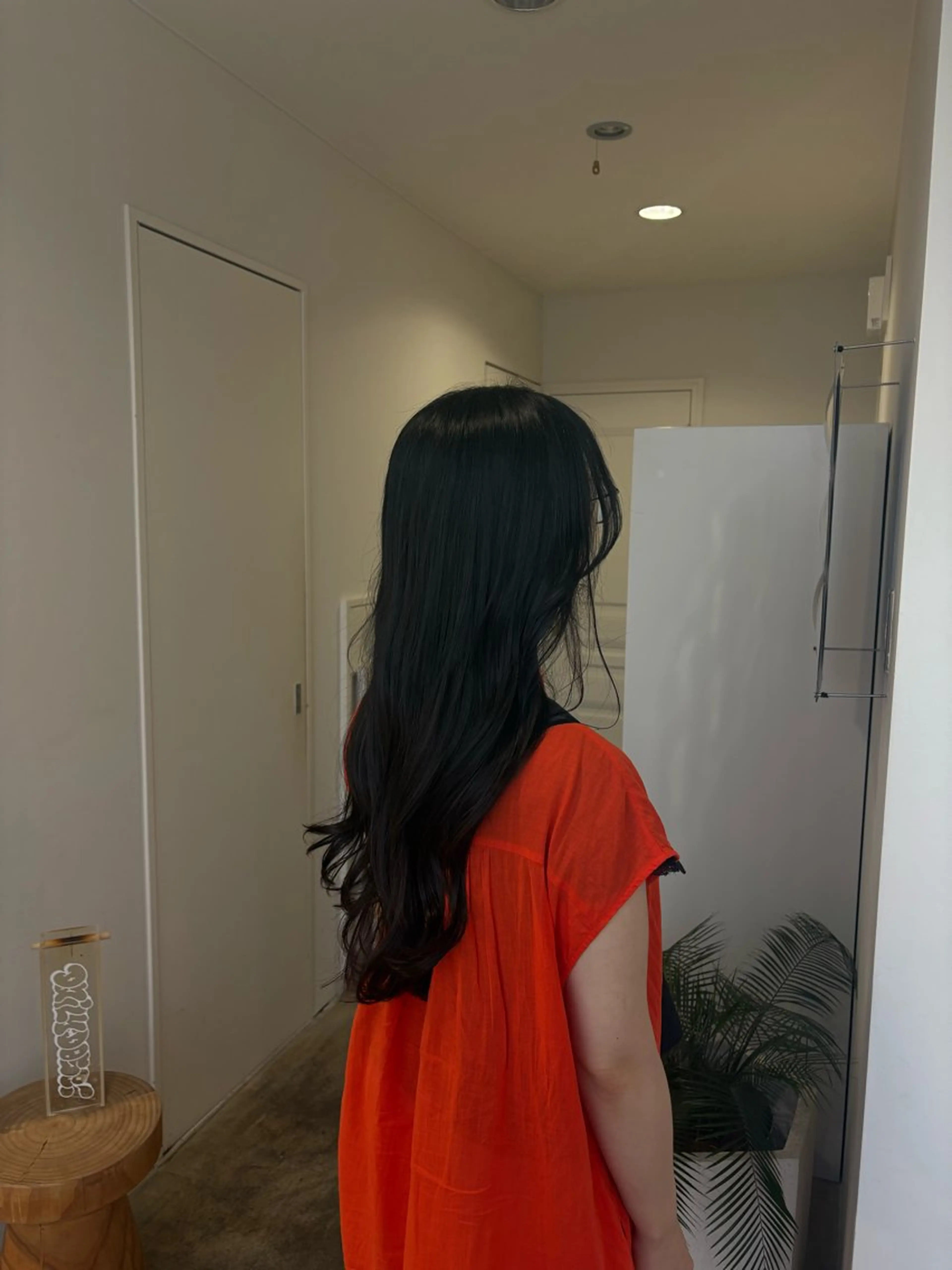 ロング カラー カット ヘアカラー トリートメント 髪質改善/レイヤー/ 大阪/ヨシノヒメカのヘアスタイル