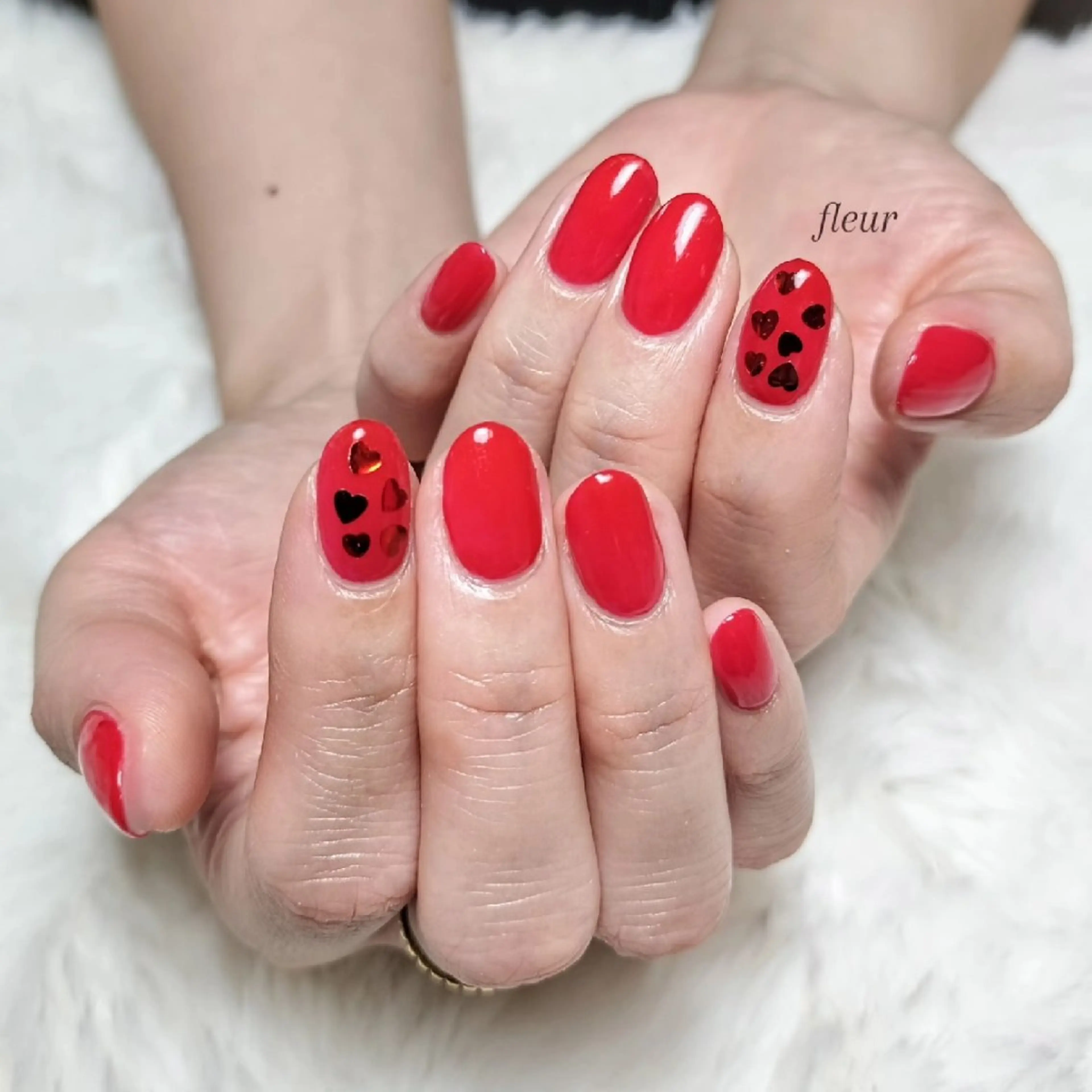 ネイル ホログラムネイル ワンカラーネイル megumi. sのネイルデザイン