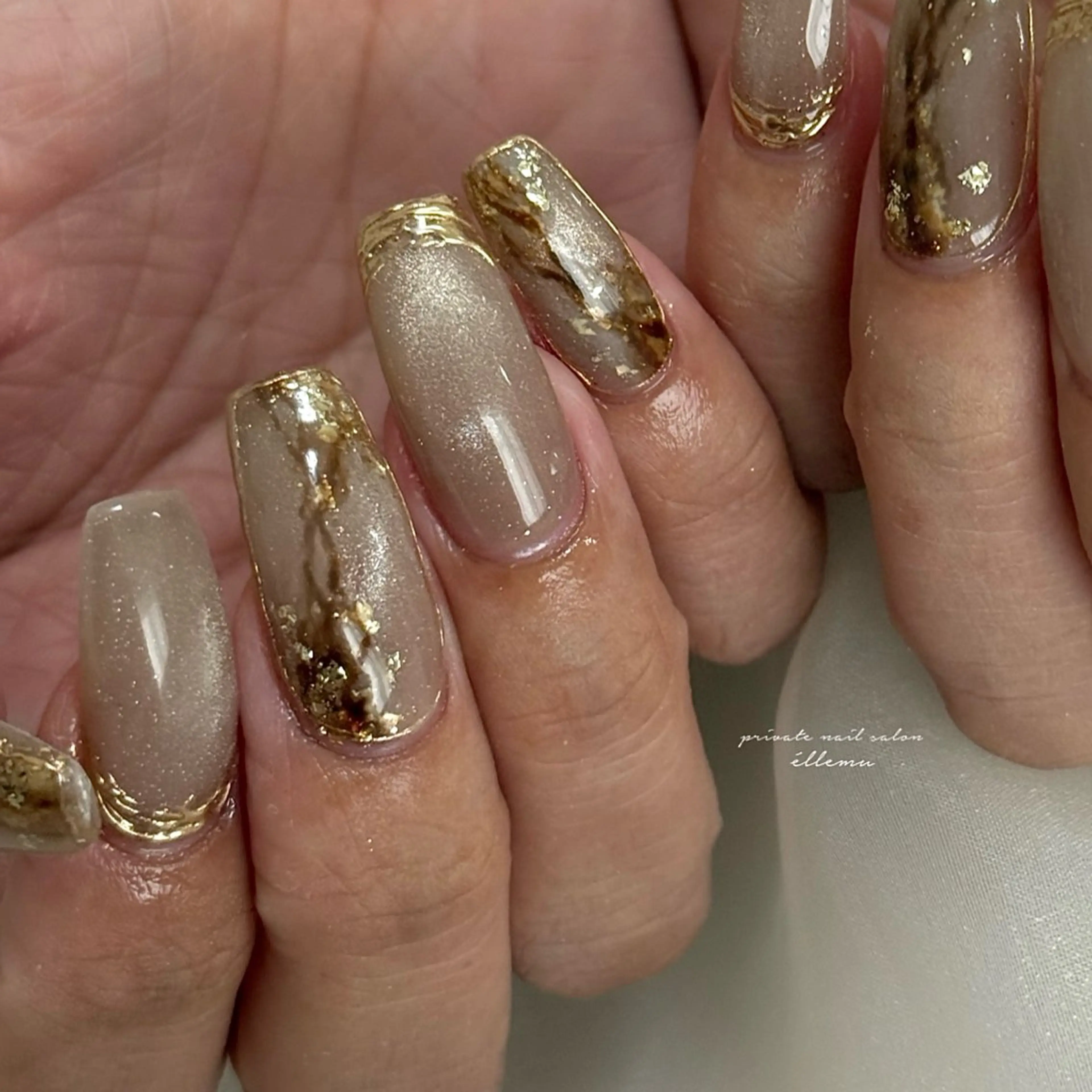 ネイル ハンドネイル éllemu えるみゅのネイルデザイン