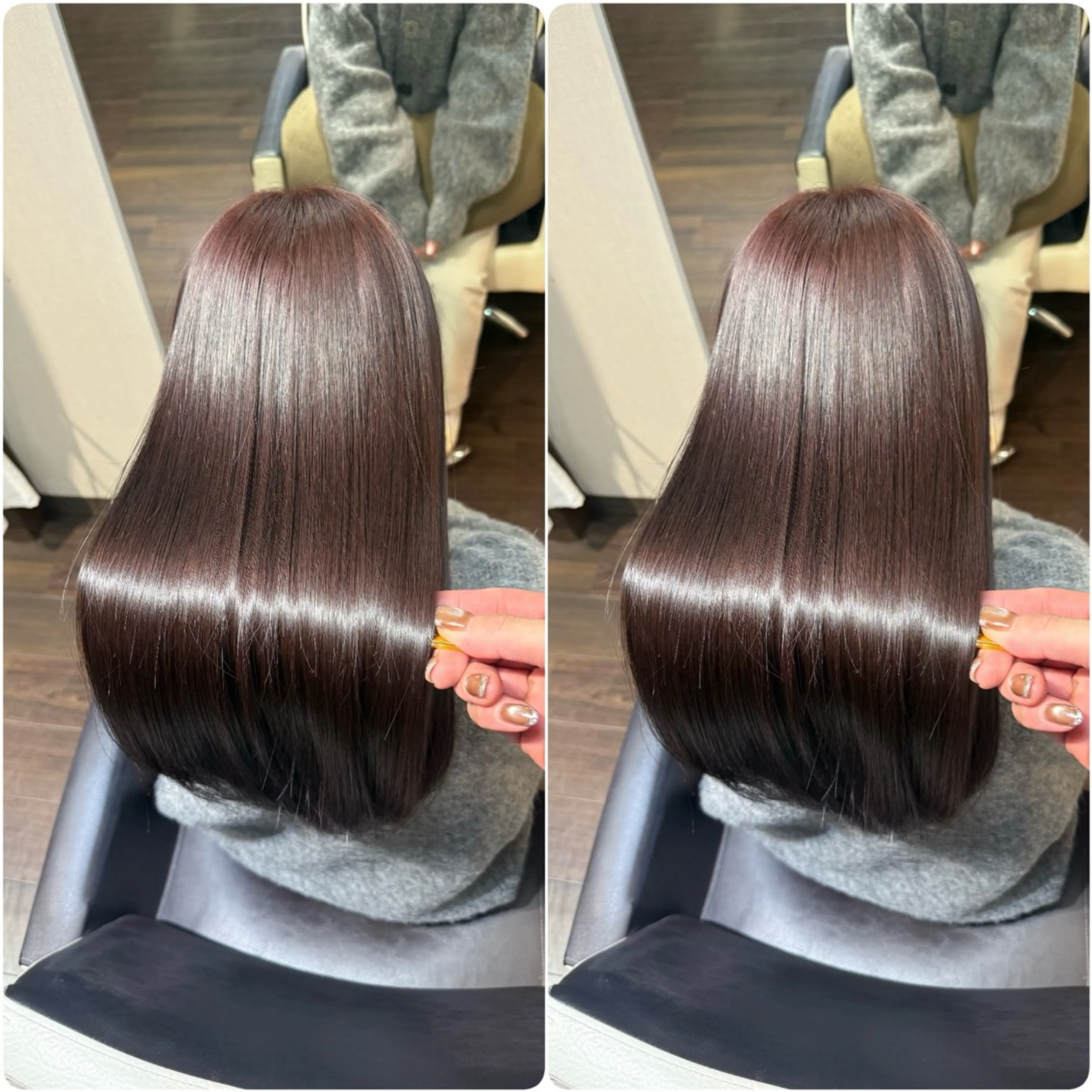 ロング カラー カット ヘアカラー トリートメント ヘッドスパ 🌹ULTOWA🌹 髪質改善/縮毛/店長のヘアスタイル