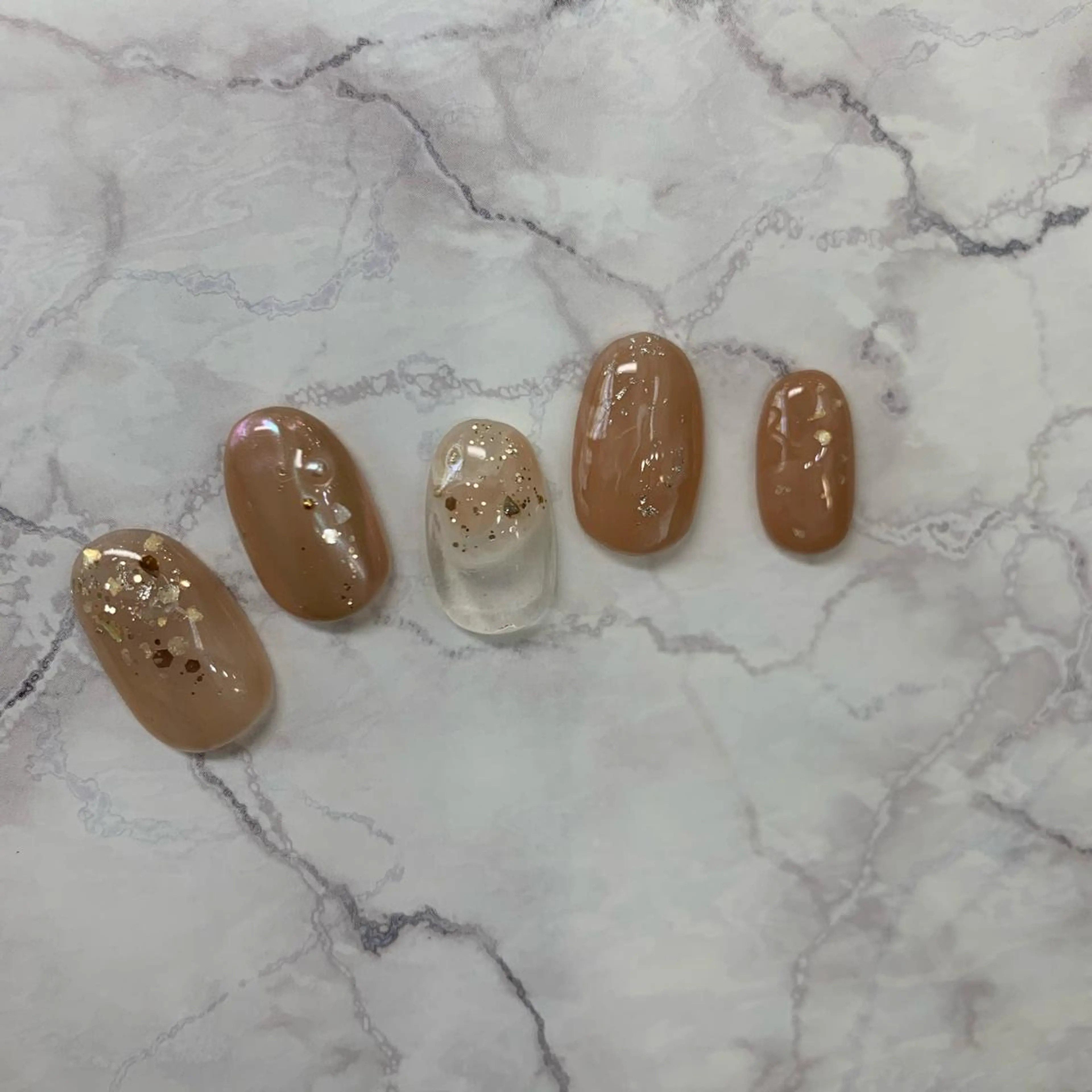 ネイル 新宿ニュアンスネイル makotoのネイルデザイン