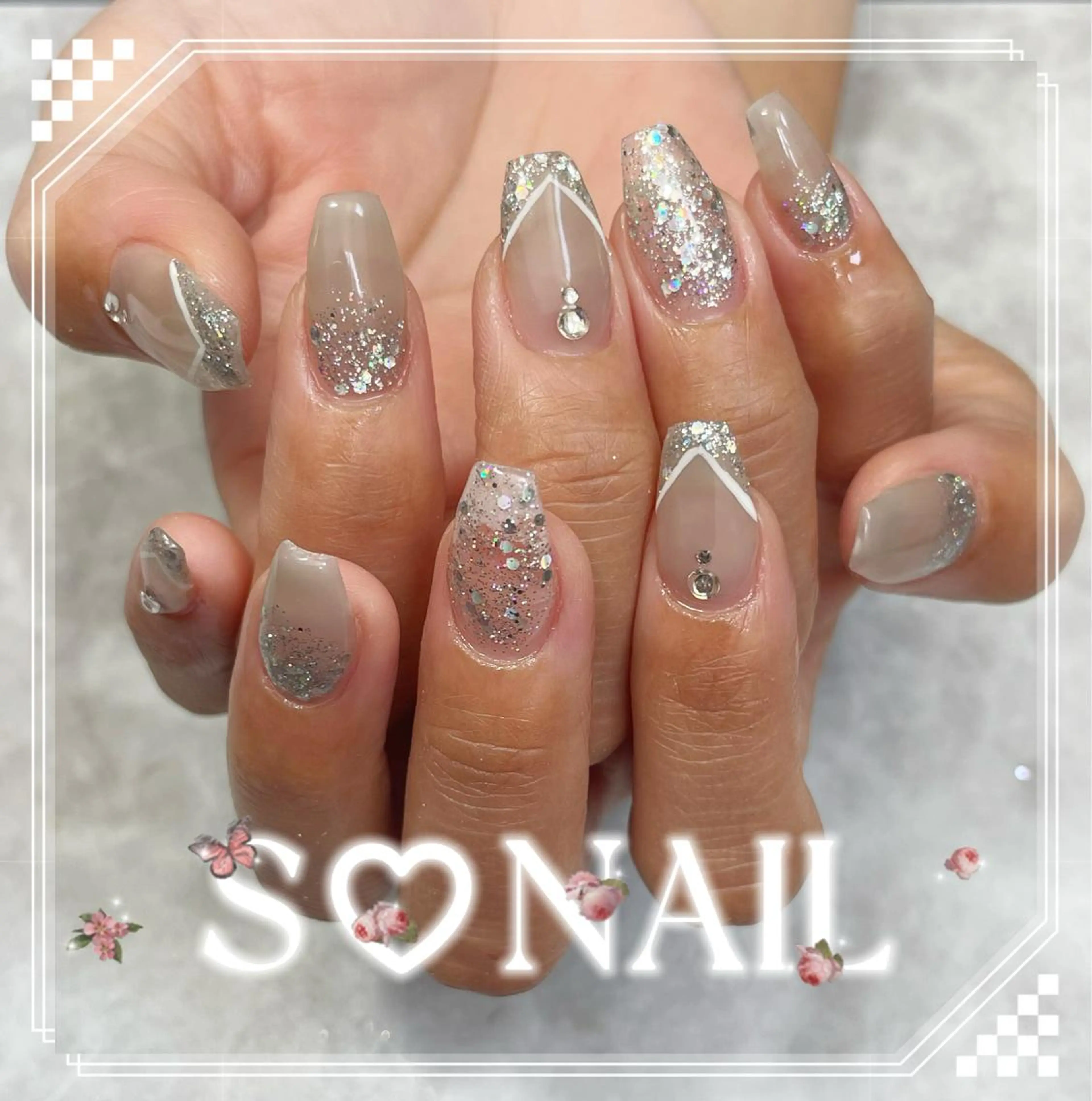 ネイル 持ち込み ハンドネイル S.NAIL Suuのネイルデザイン