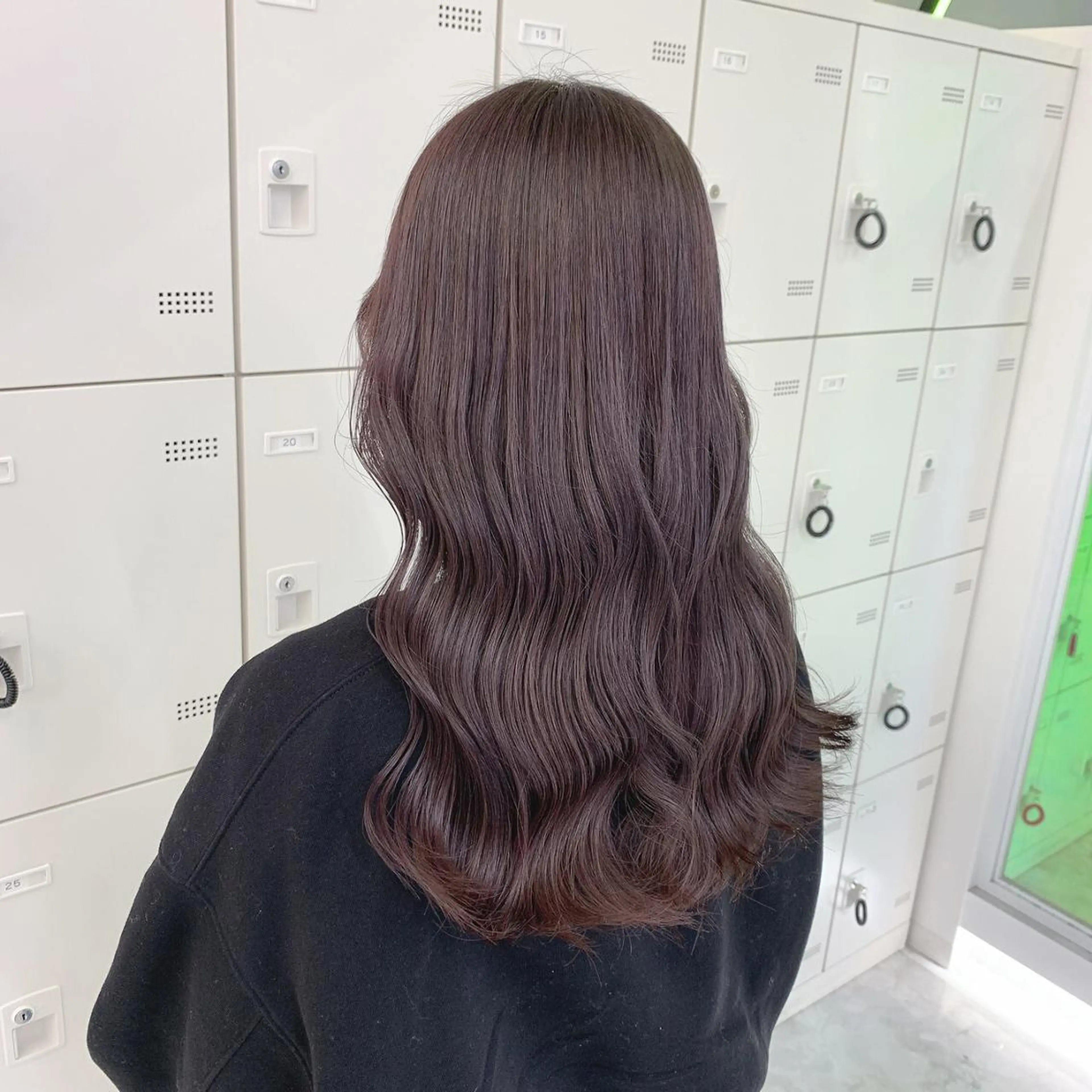 ロング カラー ヘアカラー 愛され暖色♥️モテ 艶髪♥️りなのヘアスタイル