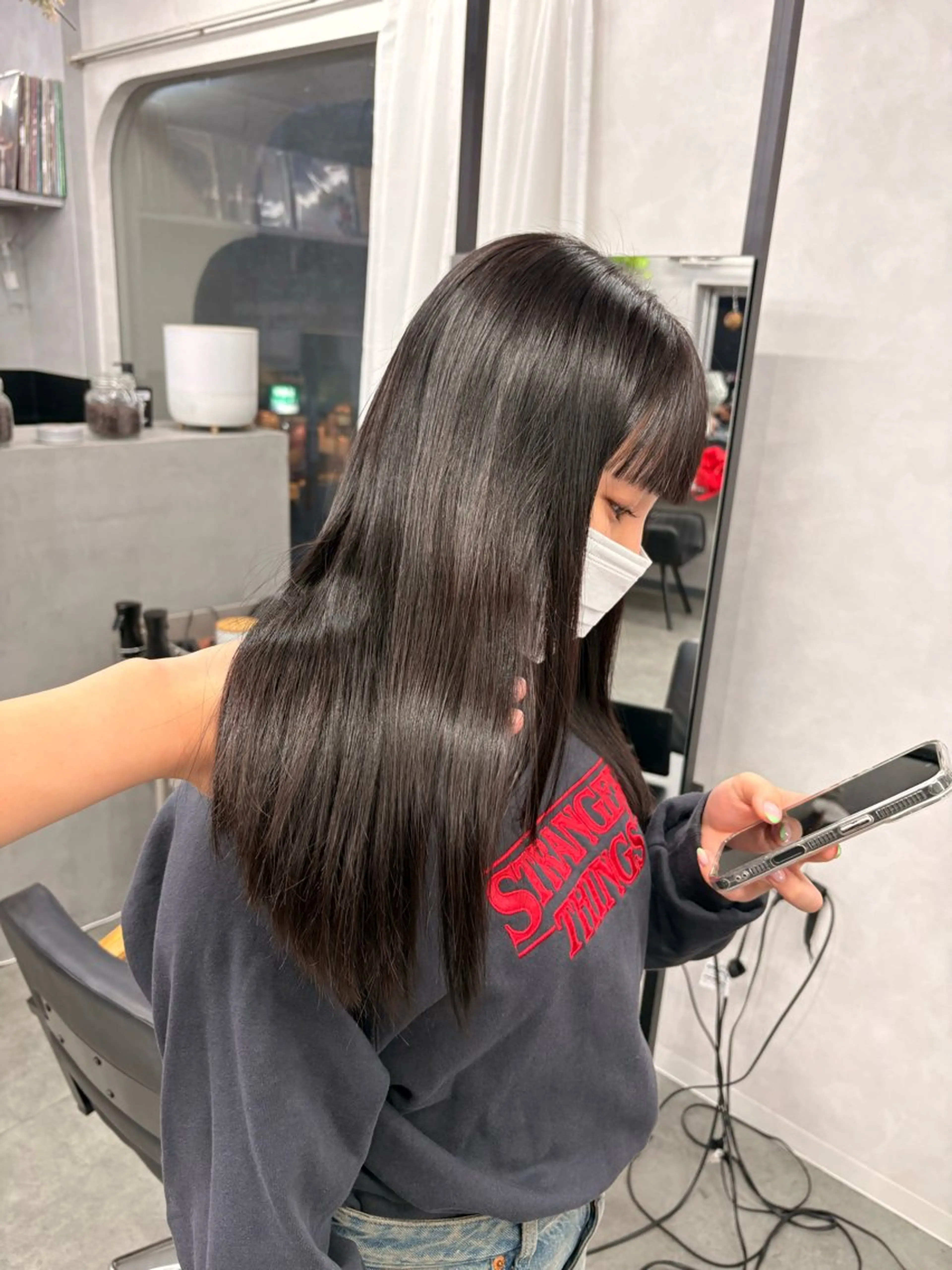 ロング カラー カット ヘアカラー LIV My(マイ) 髪質改善/箕面のヘアスタイル