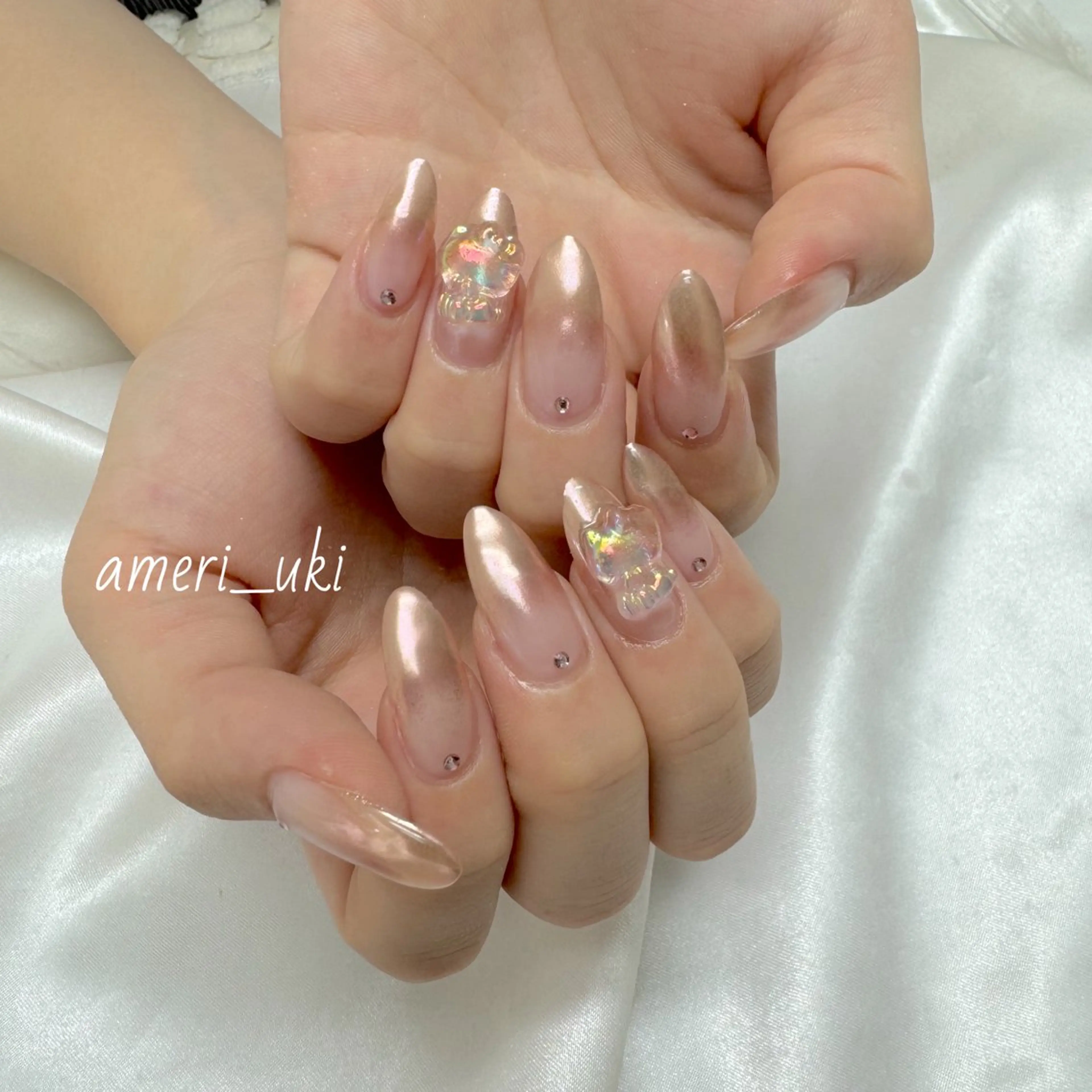 ネイル ハンドネイル Ameri nail /UKIのネイルデザイン
