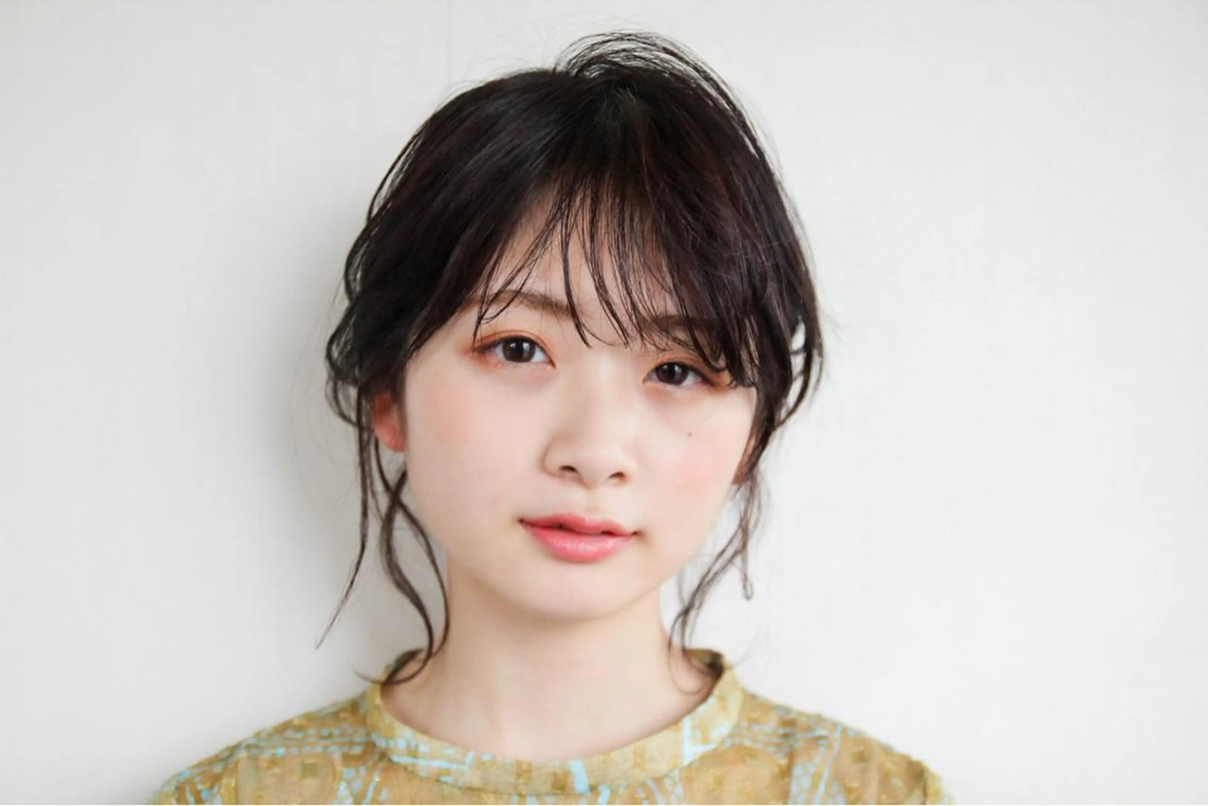 ミディアム 【完全個室】髪質改善 暖色カラー/山崎唯奈のヘアスタイル