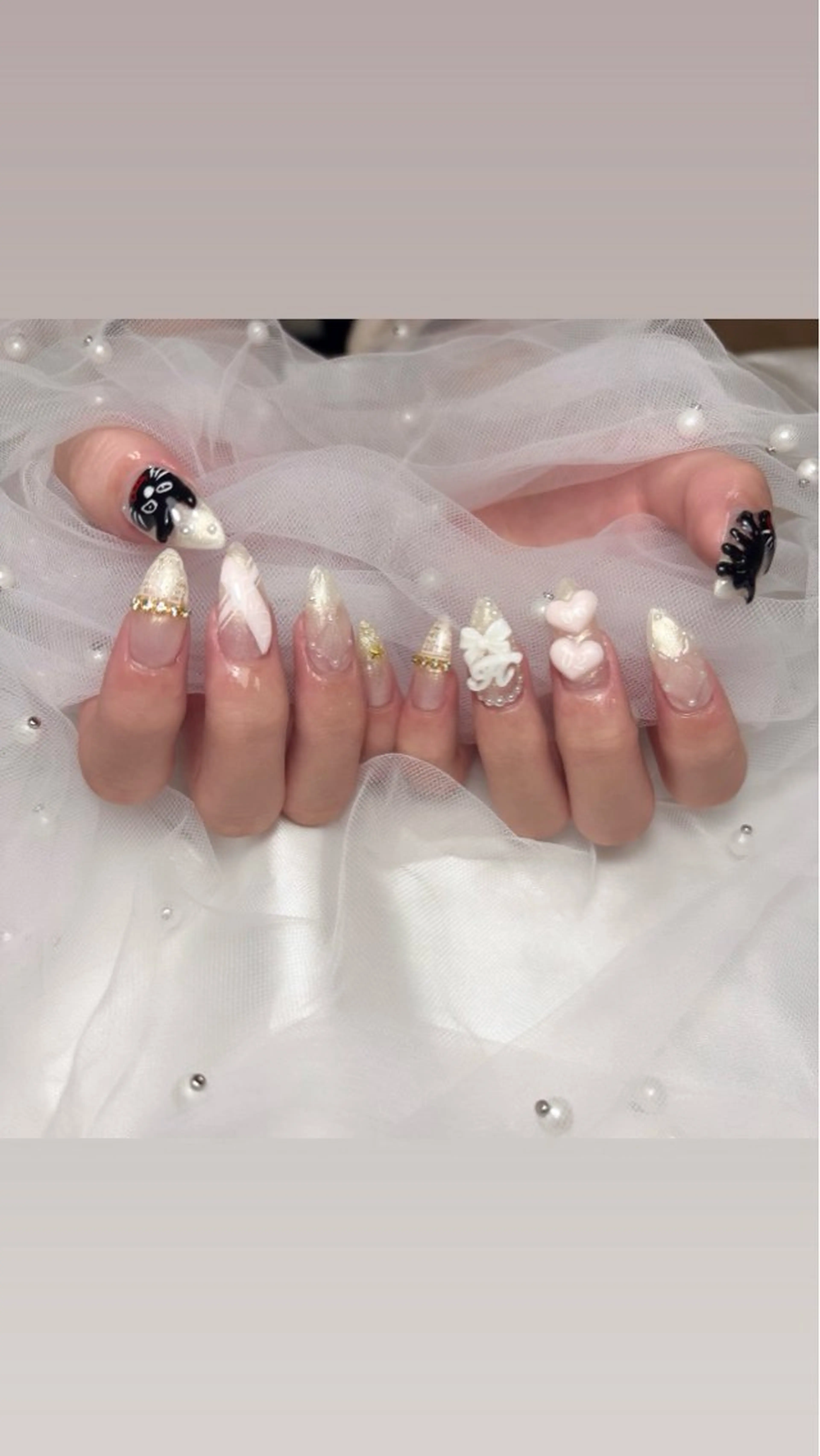 ネイル ハンドネイル ALPHA. リリカのネイルデザイン