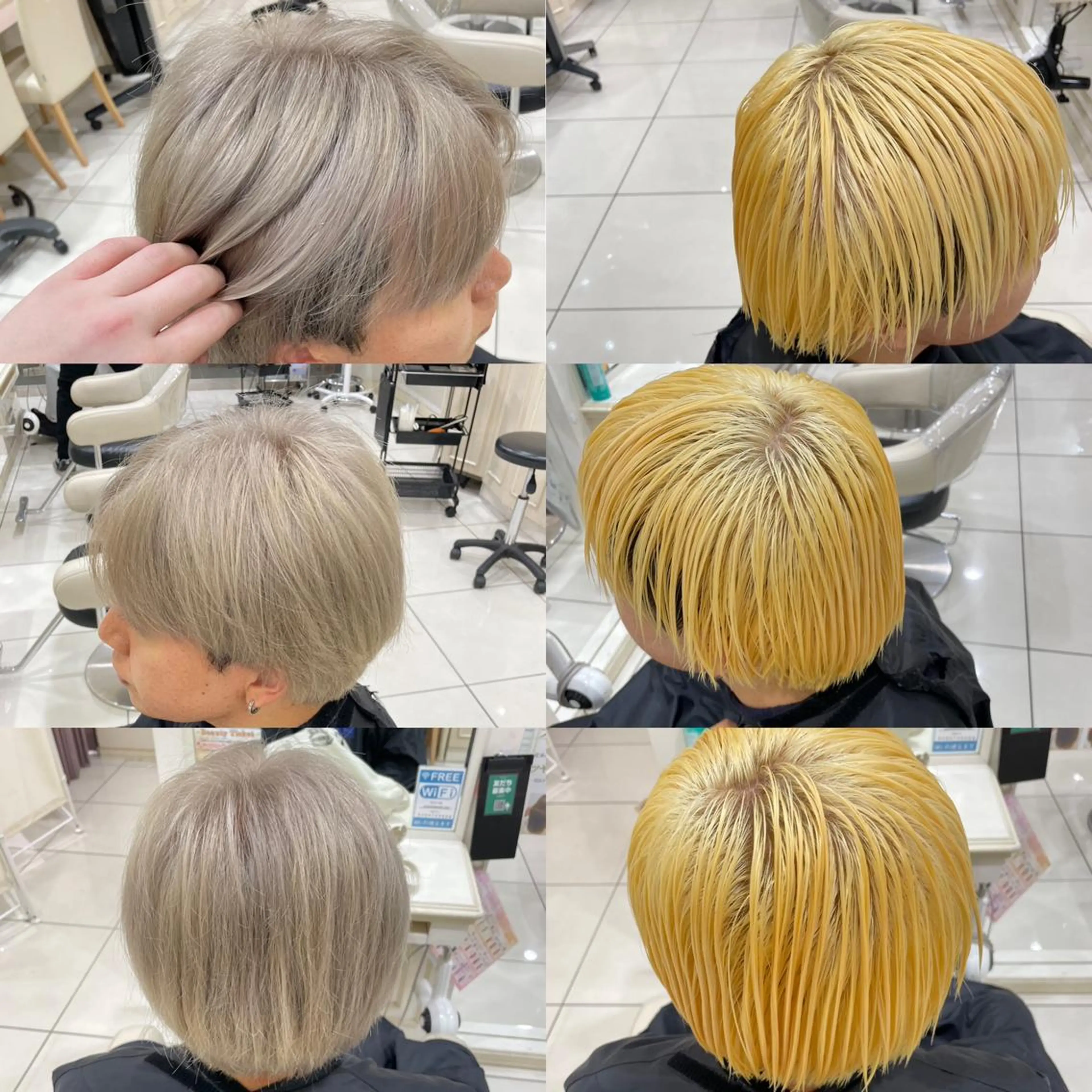 カラー メンズ メンズブリーチ ベージュカラー ブリーチ グレージュ ミルクティーベージュ 池田 賢太のヘアスタイル