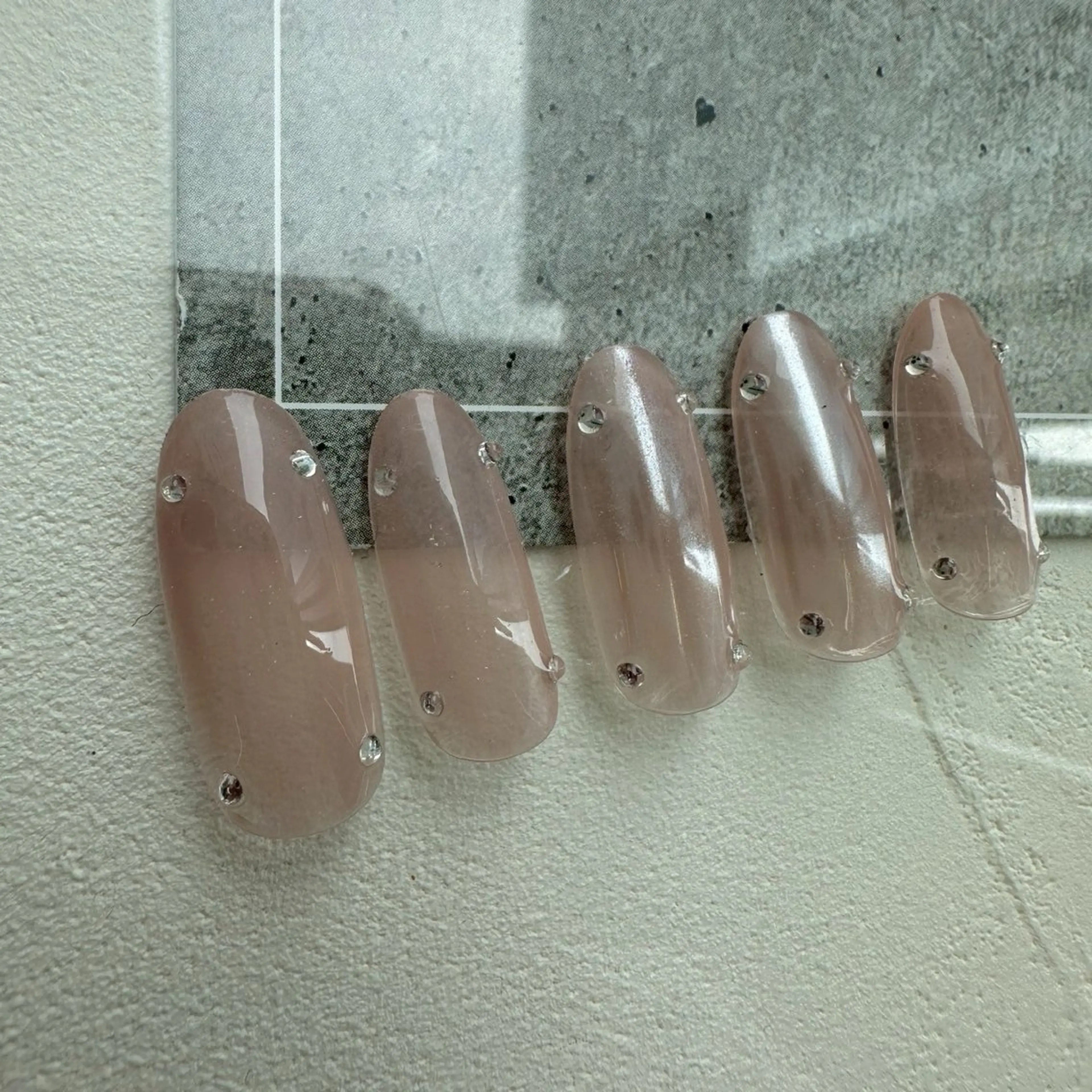 ネイル ⭐︎休業中の練習⭐︎ JNA認定講師髙橋のネイルデザイン