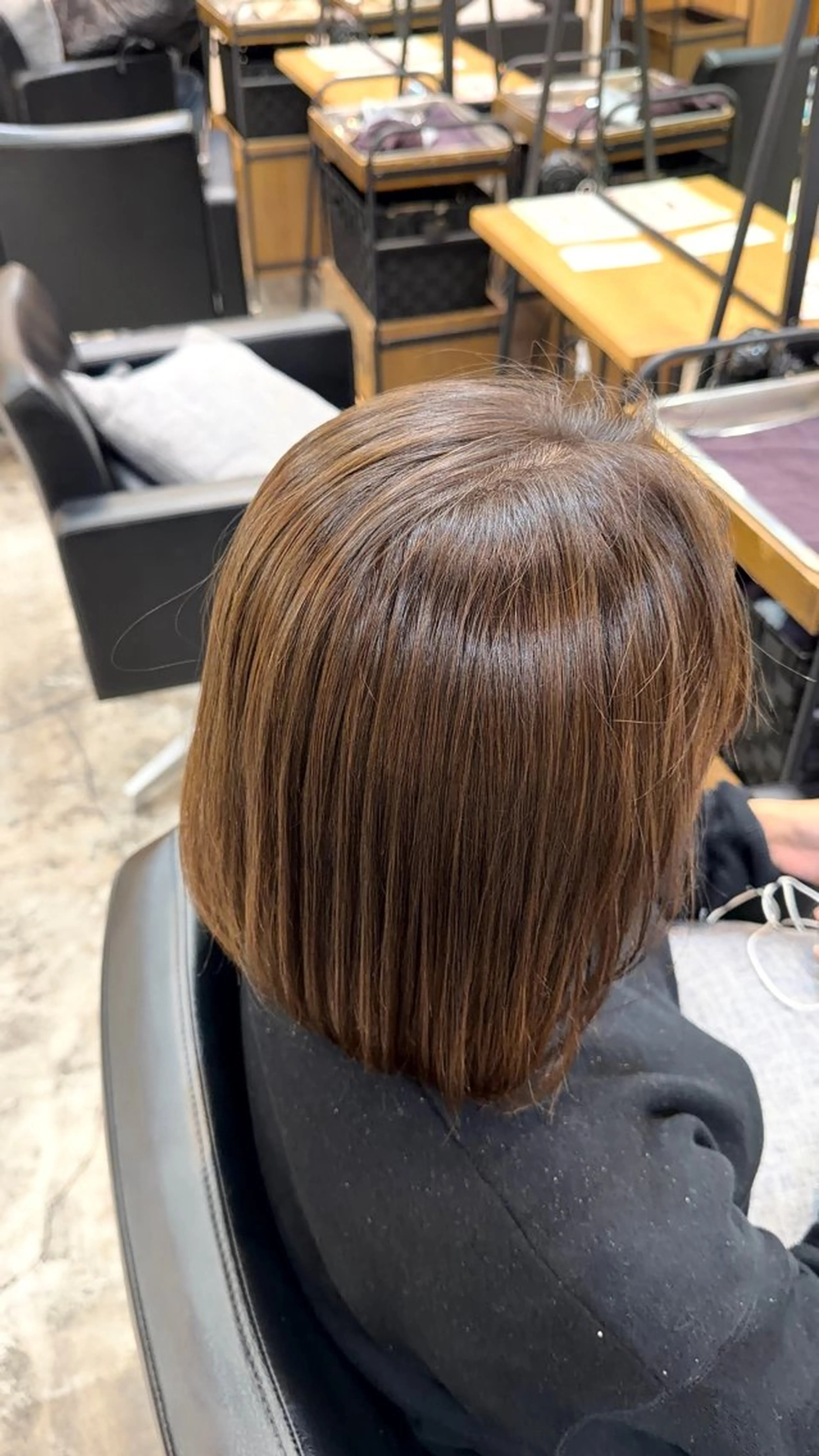 ミディアム ヘアカラー 透明感カラー/ 新宿駅東口/ユズキのヘアスタイル