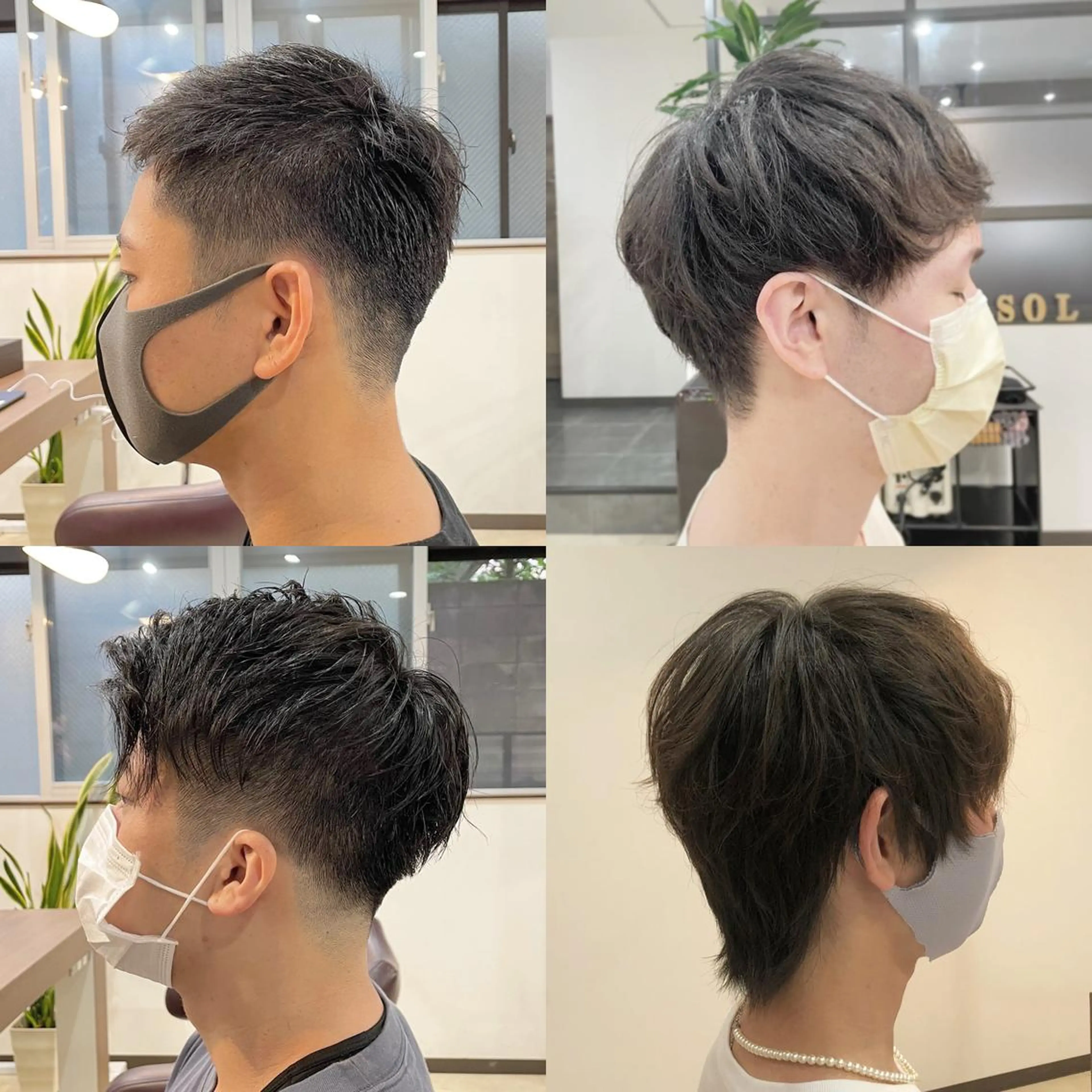 メンズカット✨（シャンプー、セット込み）　　　センターパート/マッシュカット/ビジネスカット/絶壁カバー/その他も歓迎の写真