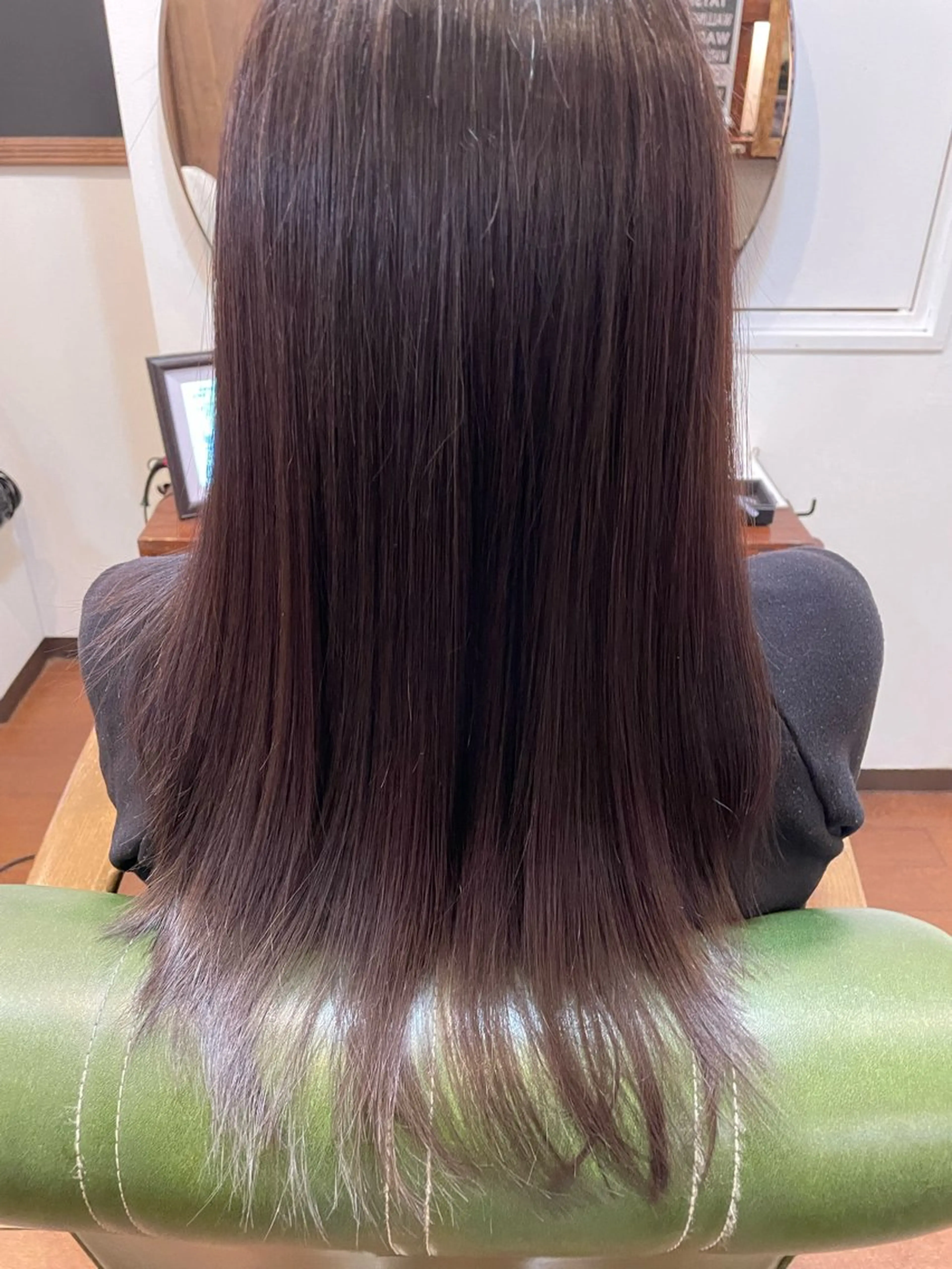 【期間限定🎁】【極上髪質改善✨】こだわりの酸性ストレート＋ケラチントリートメント（メンテナンスカット付き）の写真