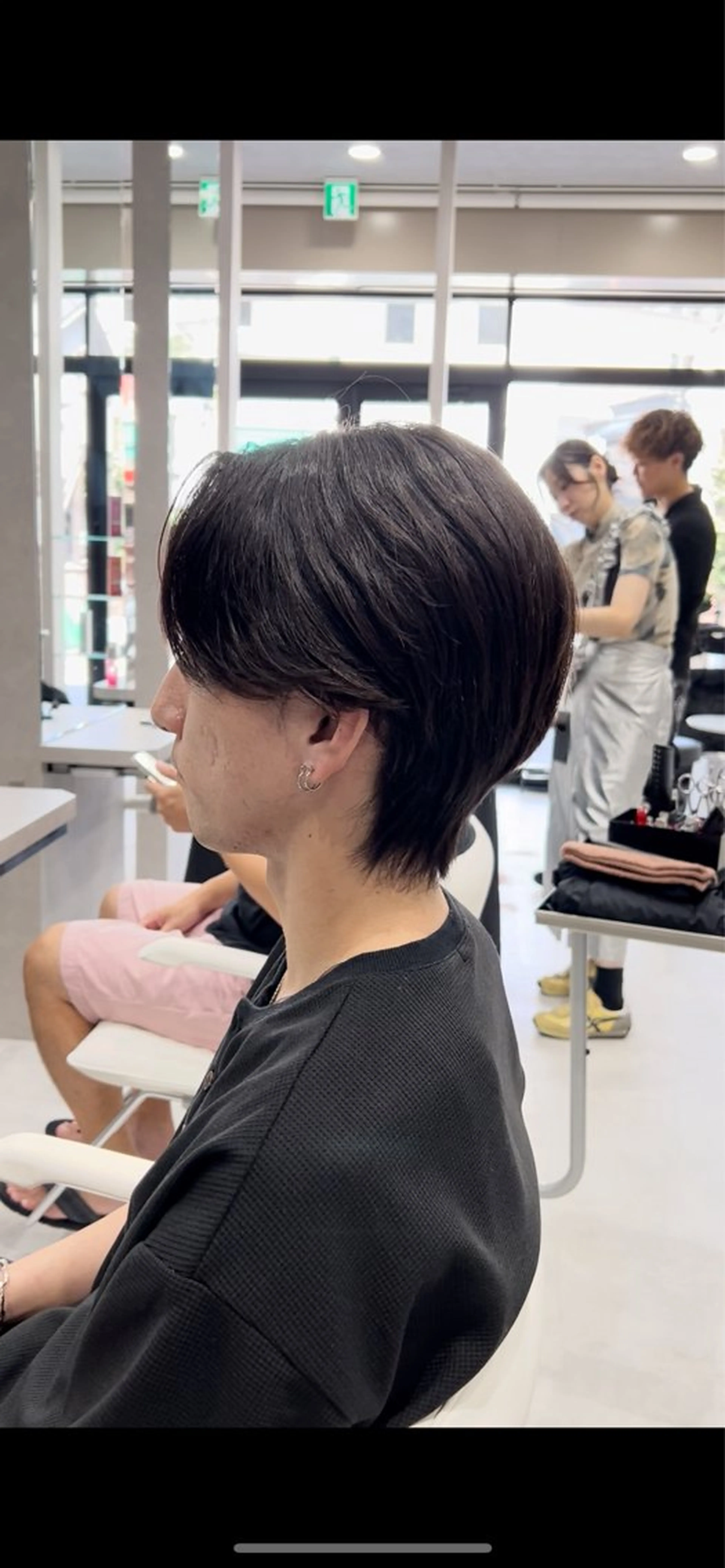 パーマ メンズ 縮毛矯正 毛流れ/メンズパーマ kanata/溝の口のヘアスタイル