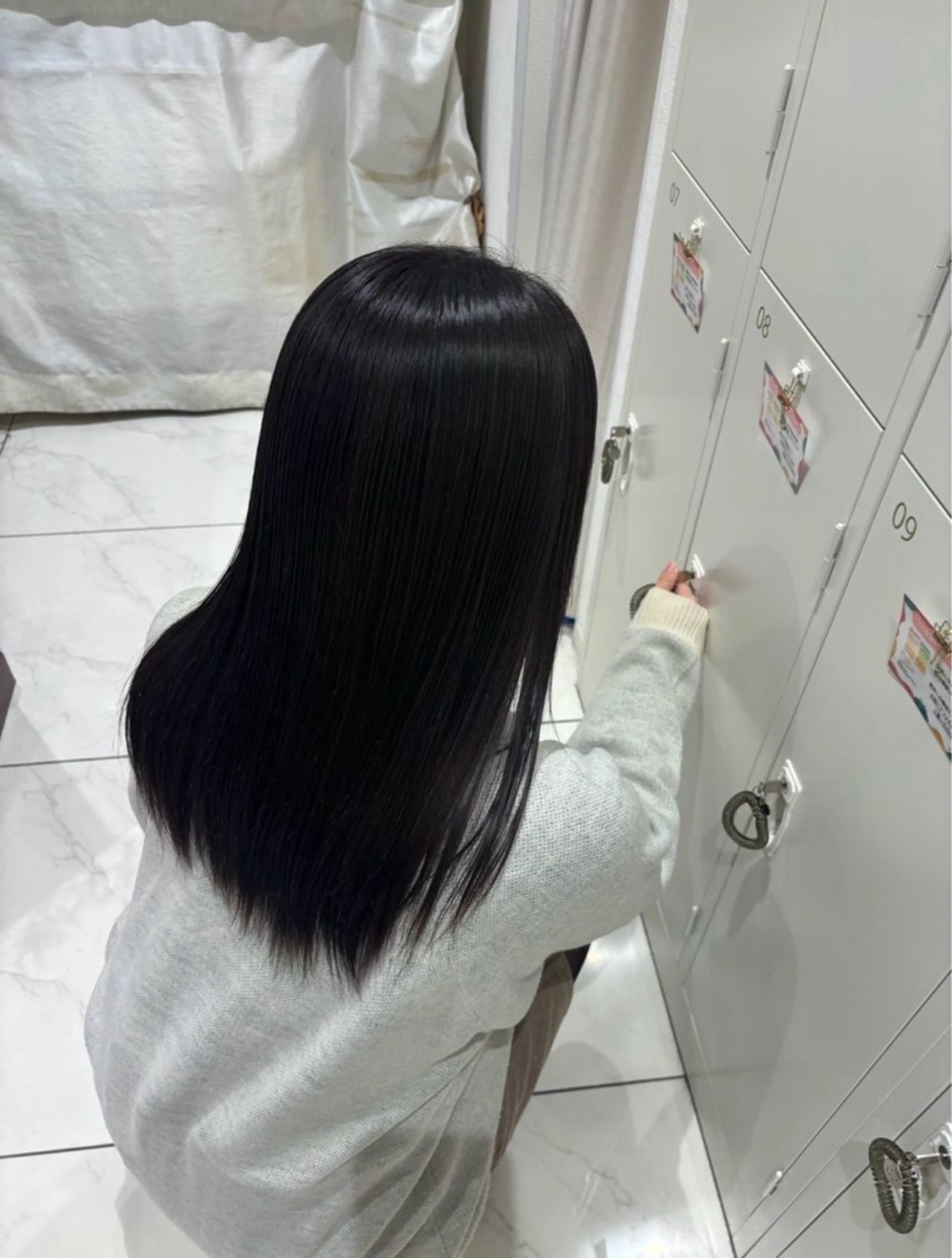 ロング ヘアカラー トリートメント 高橋凜/髪質改善/ 縮毛矯正/カラーのヘアスタイル