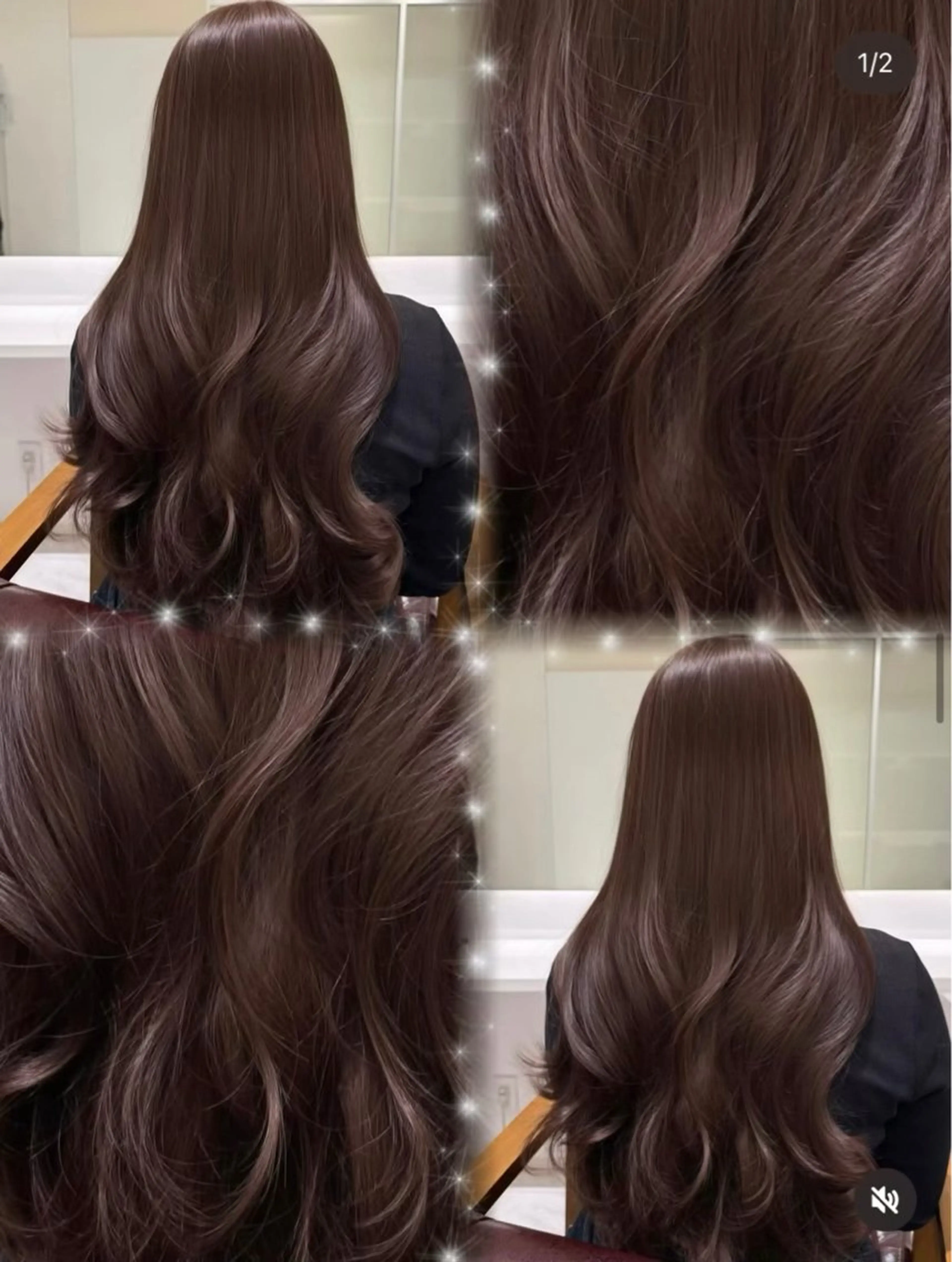 ロング 須山 漱斗のヘアスタイル