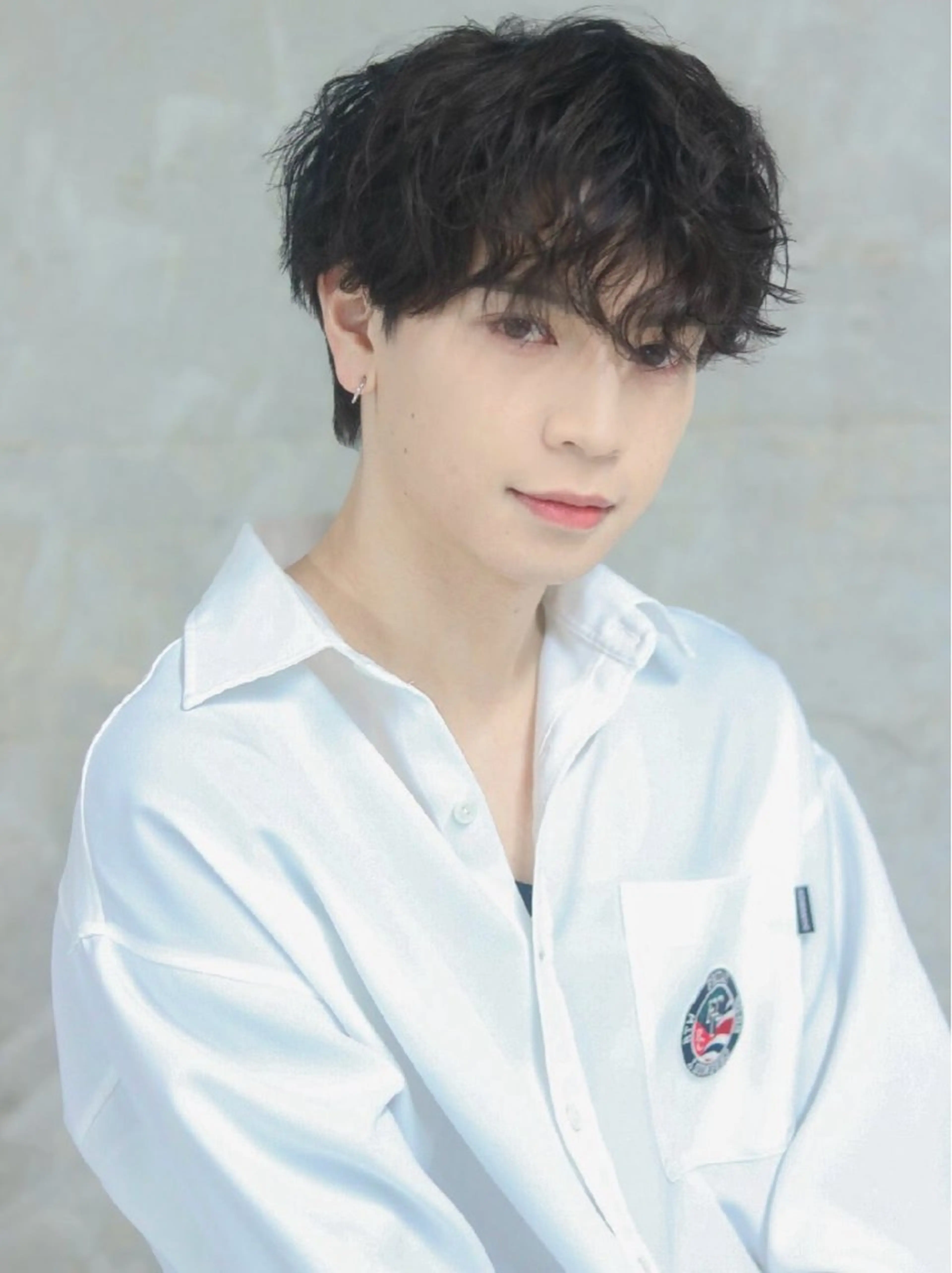 メンズパーマの写真