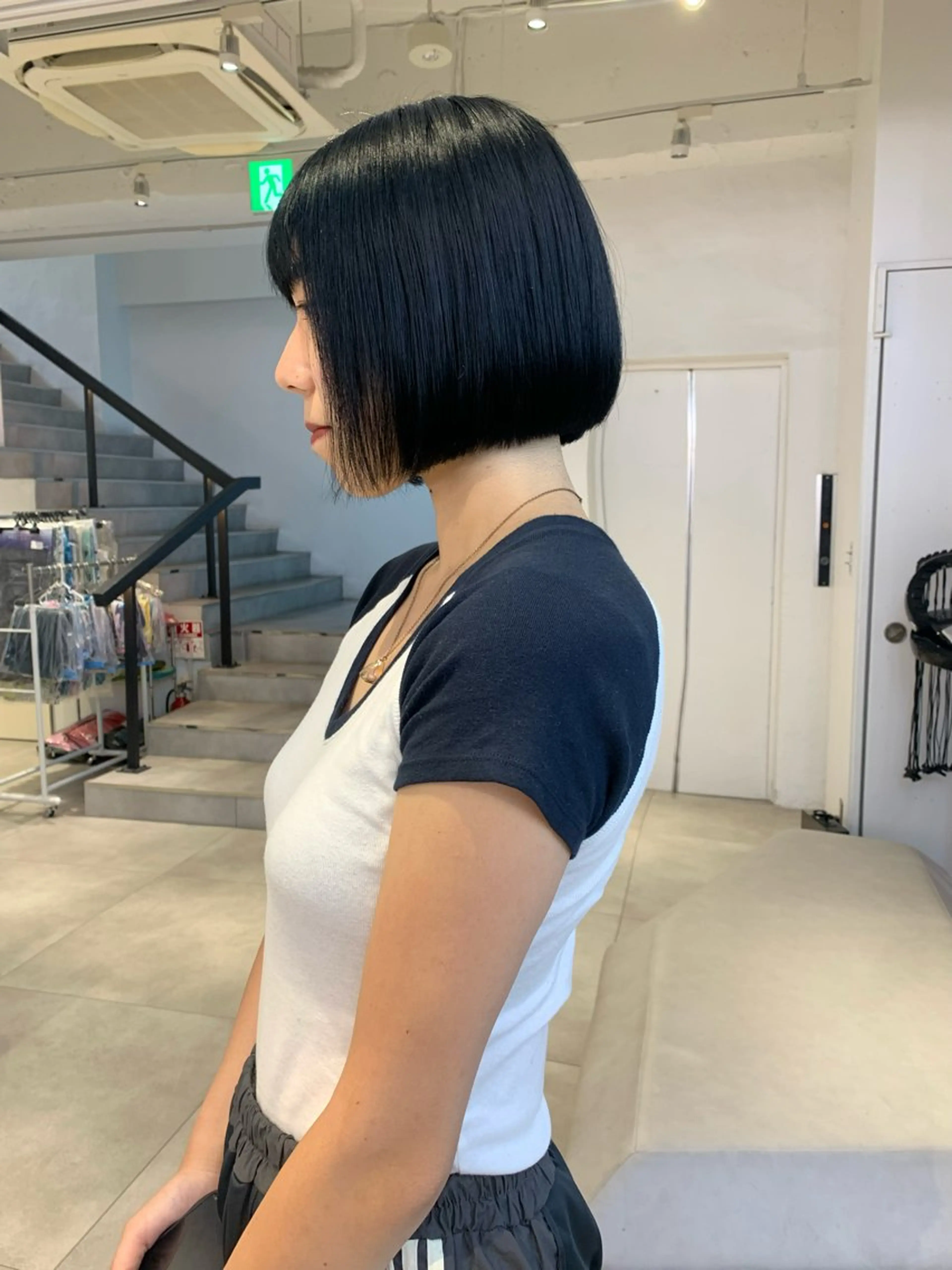 ショート カラー ボブ トリートメント Kureha/ネイル トレンドヘアのマツエク・マツパデザイン