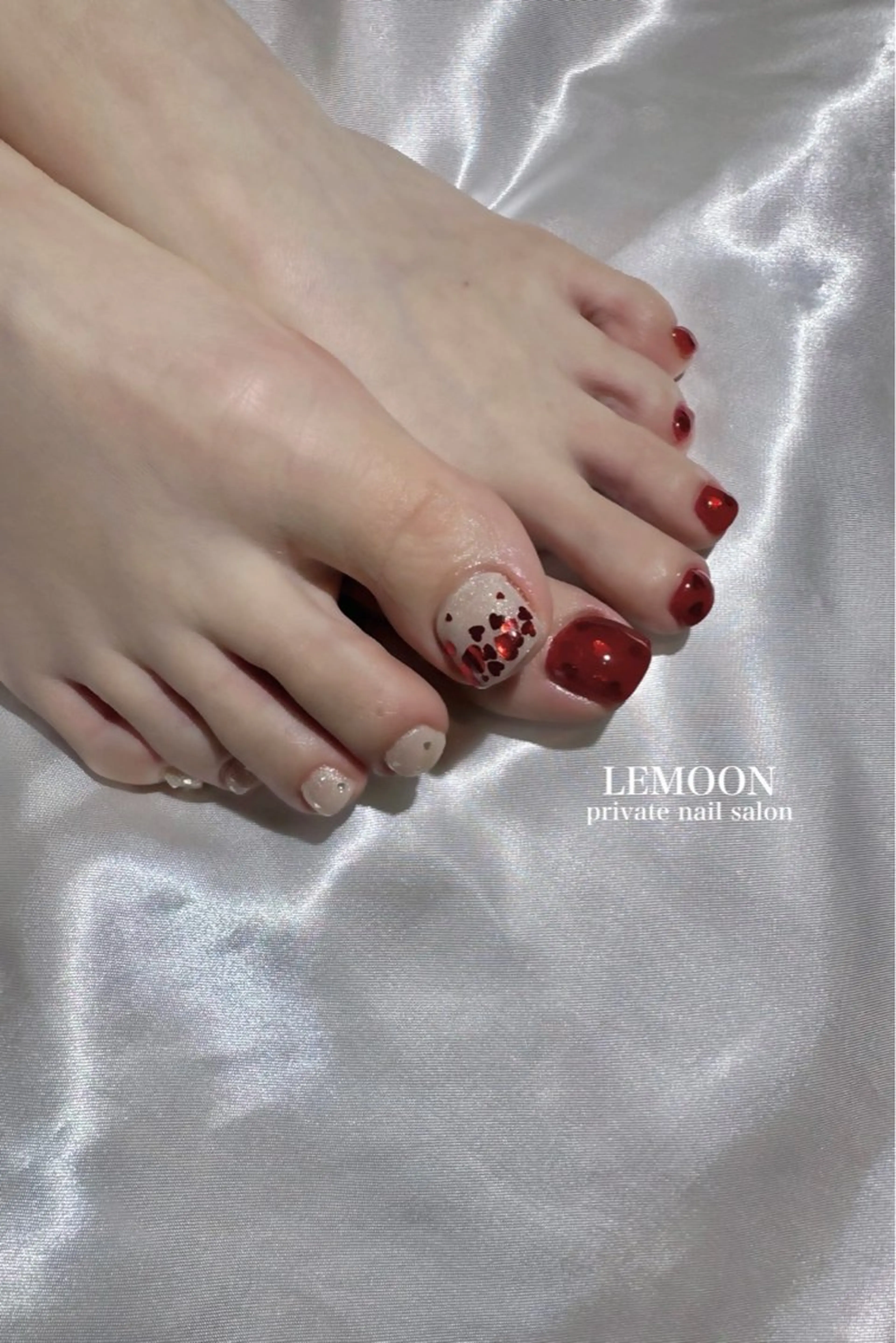 ネイル フットネイル nail salon LEMOONのネイルデザイン