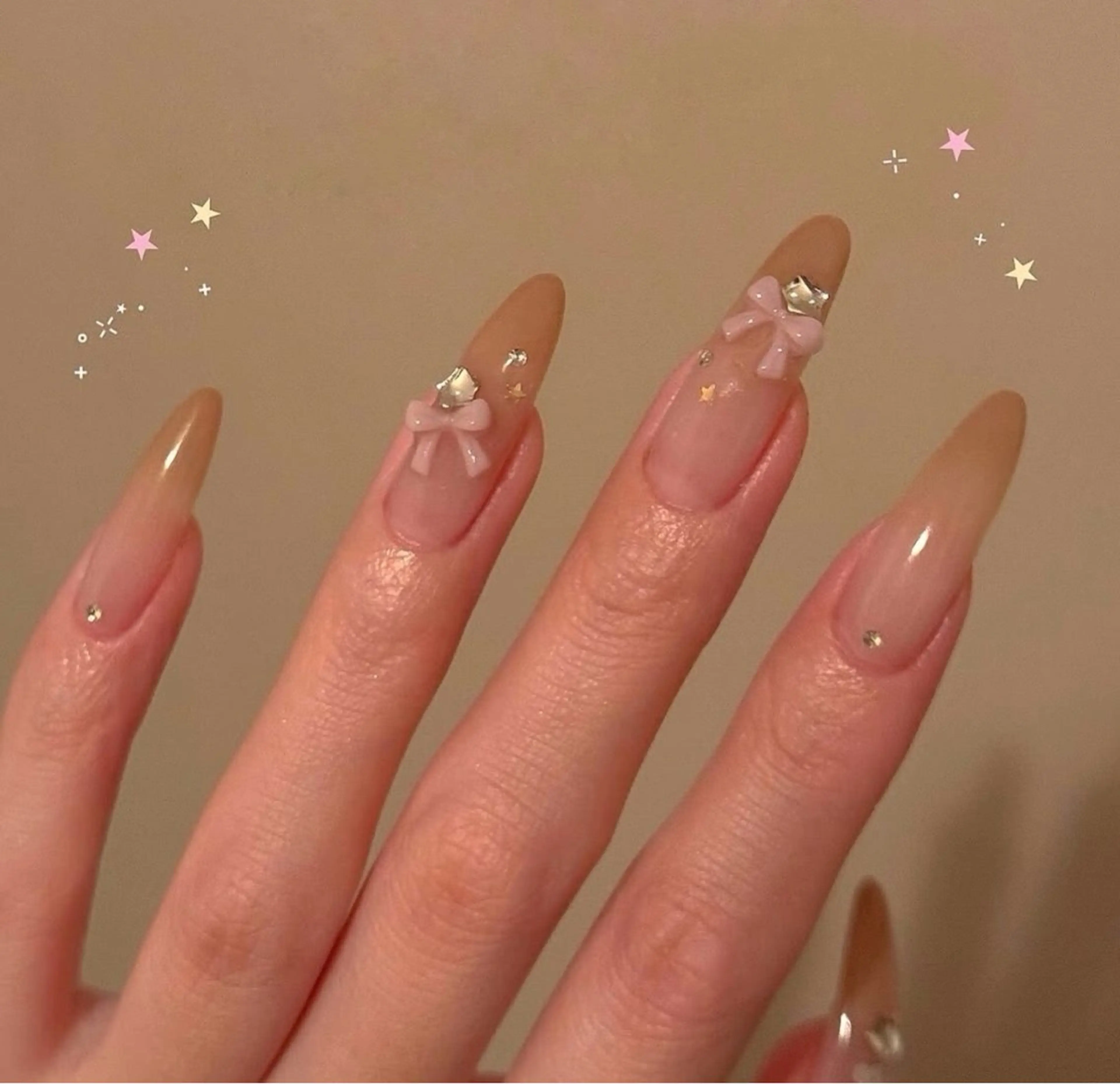 ネイル チークネイル 長さ出し フットネイル フレンチネイル ジェルネイル Nude Nailstudioのネイルデザイン