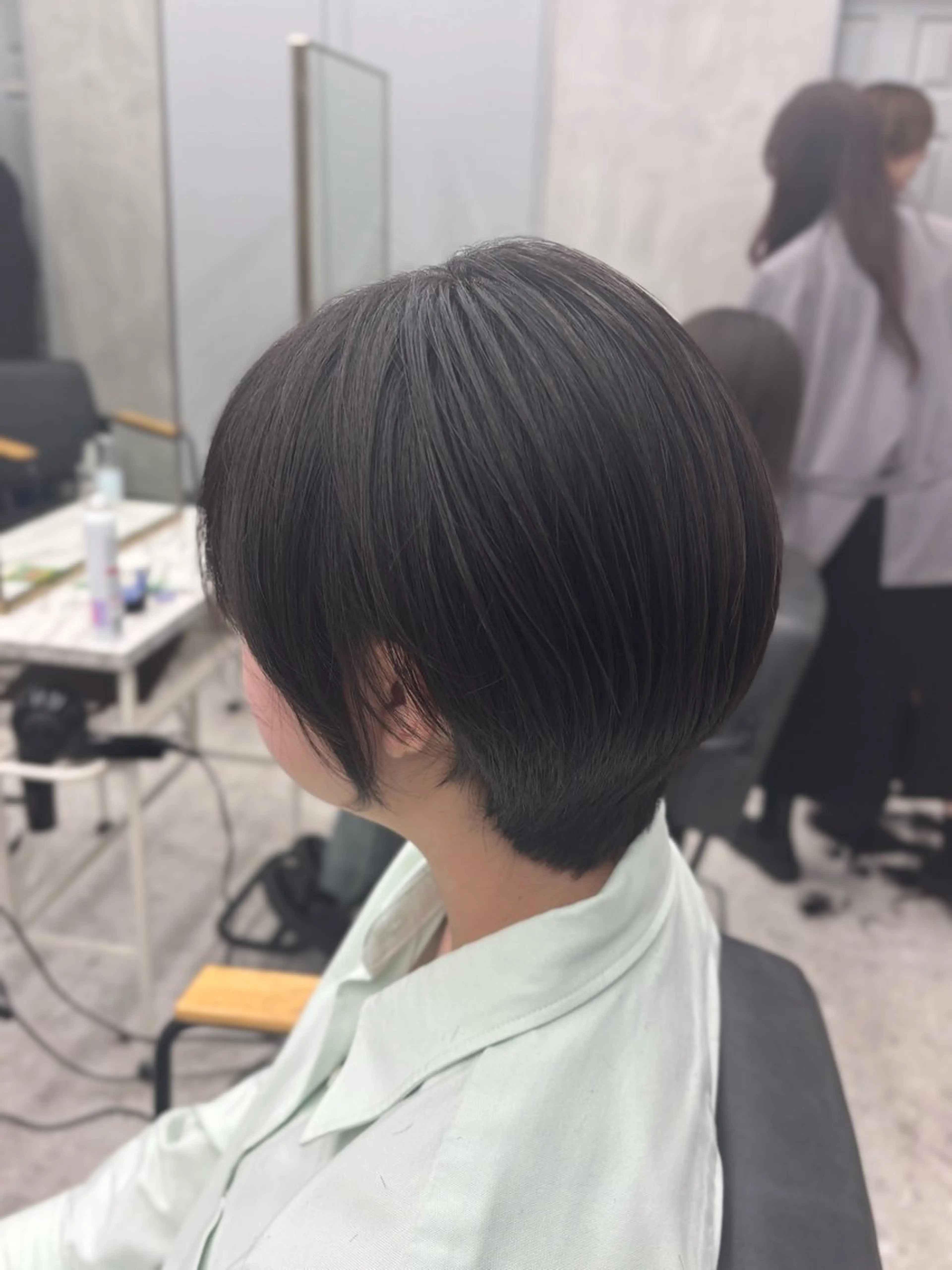 ショート ショートヘア カット 西山 奈那のヘアスタイル