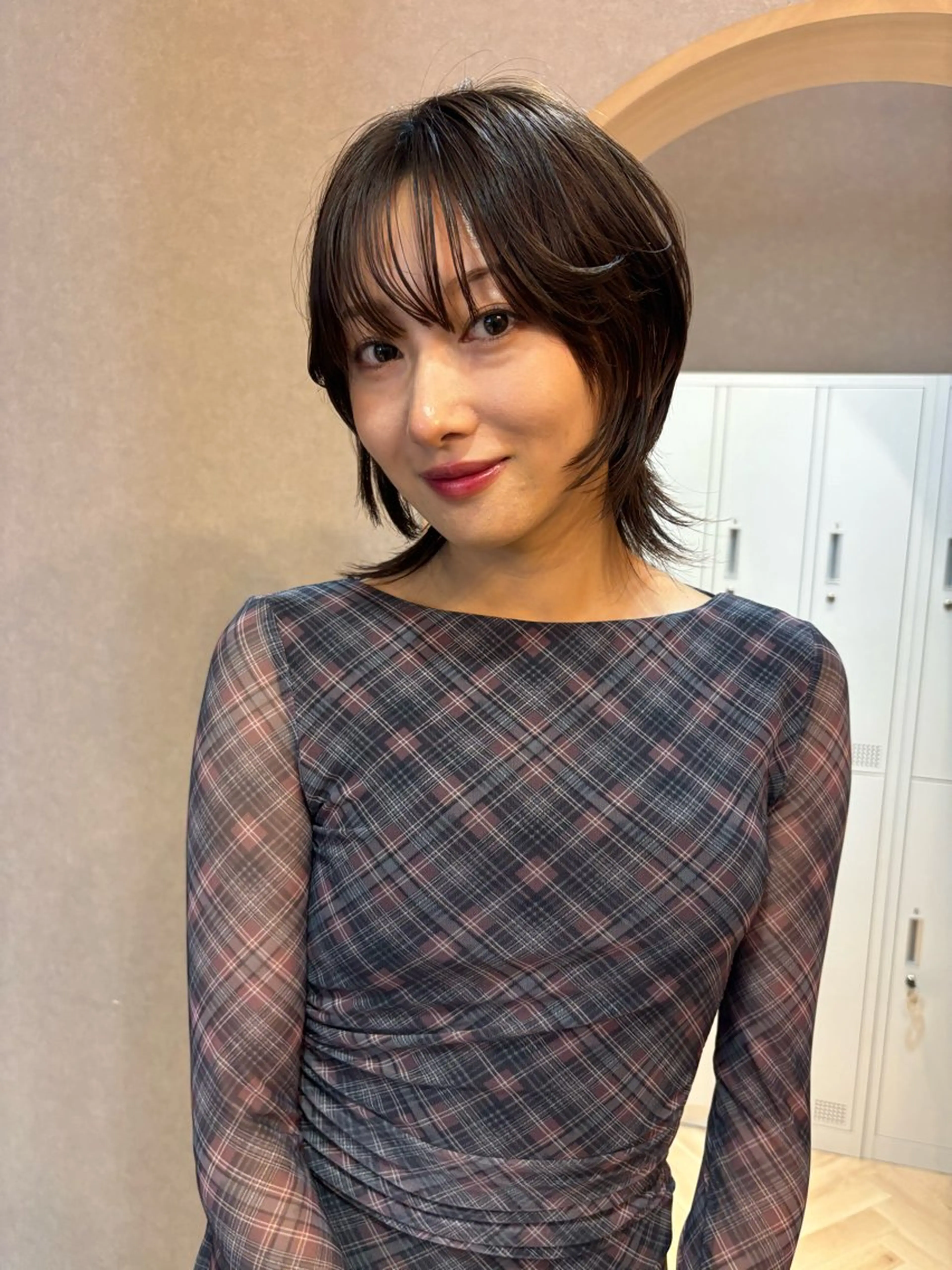 ショート カラー カット トリートメント Wカラー/レイヤー /ボブ/otohaのヘアスタイル