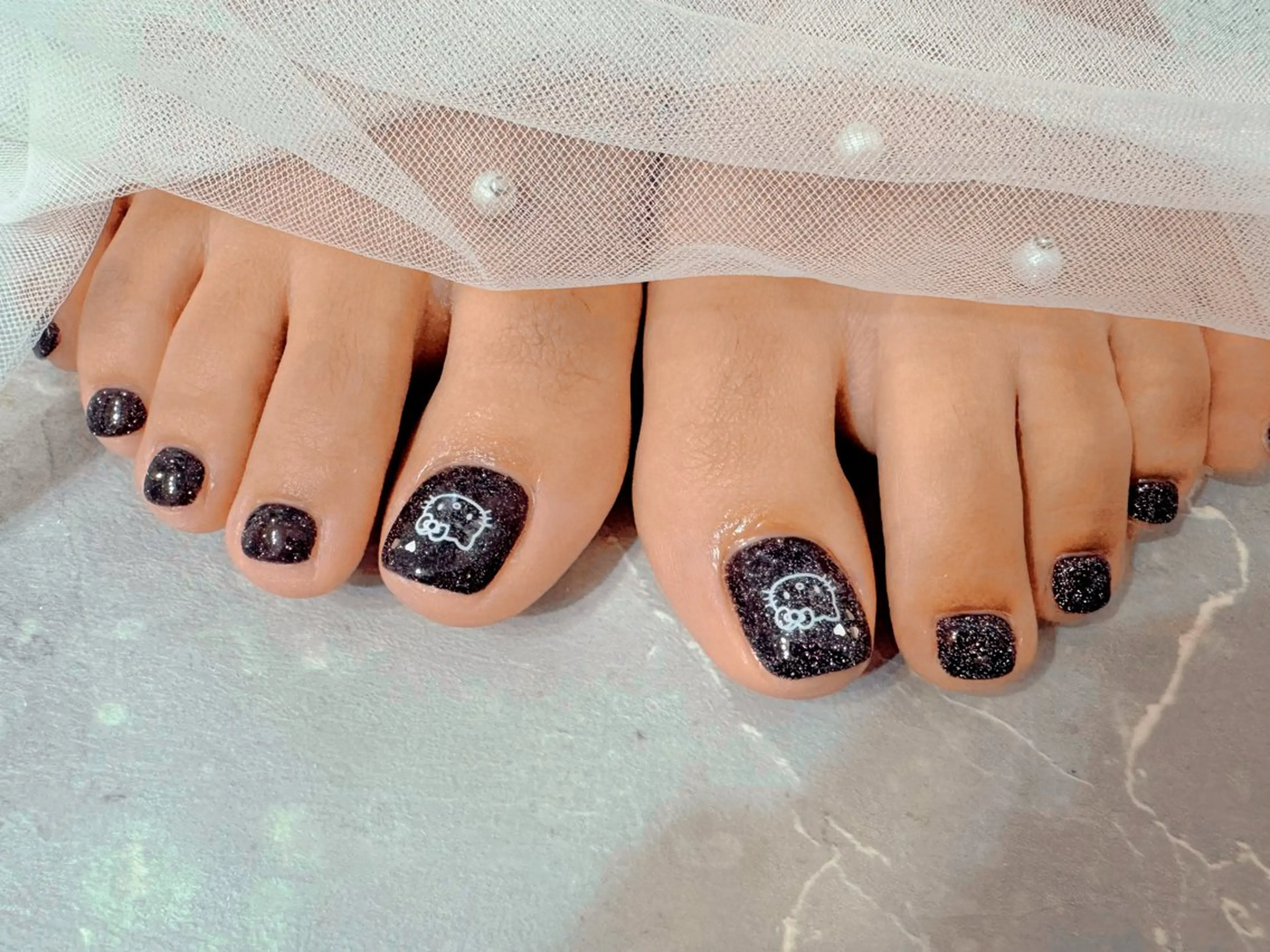 ネイル フットネイル マジックミラー所属・マジック ミラーのネイルデザイン