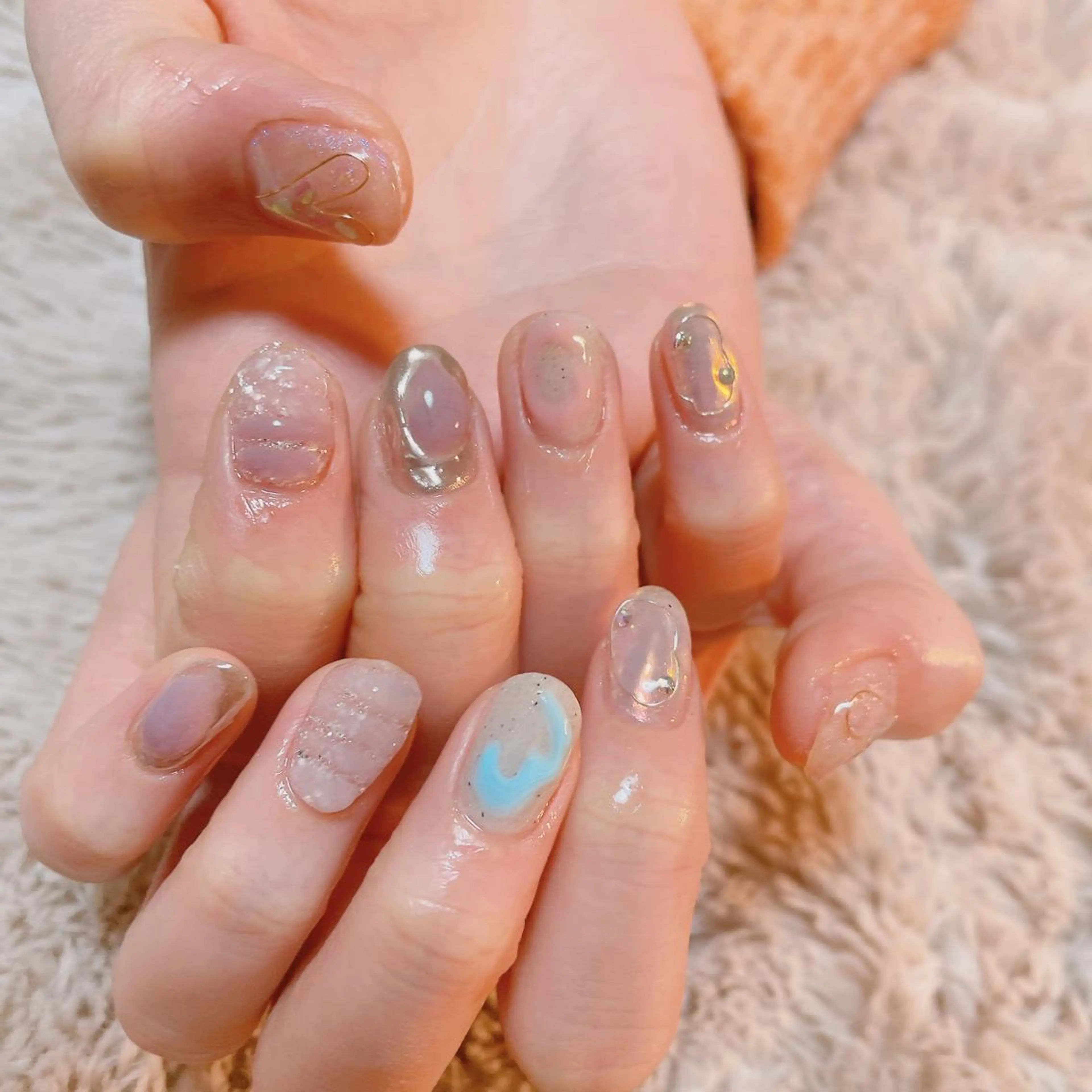 ネイル ハンドネイル nakamoto yuukaのネイルデザイン