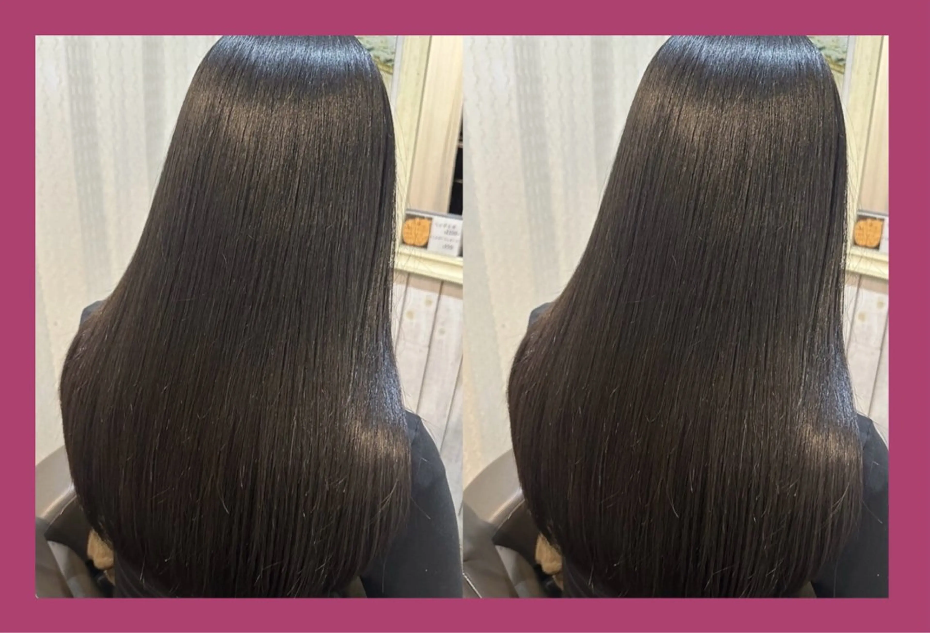 【髪質改善Lv★★★☆☆】似合わせカット✂️＋サラサラ縮毛矯正🧡＋超濃度水素ケア🫧の写真