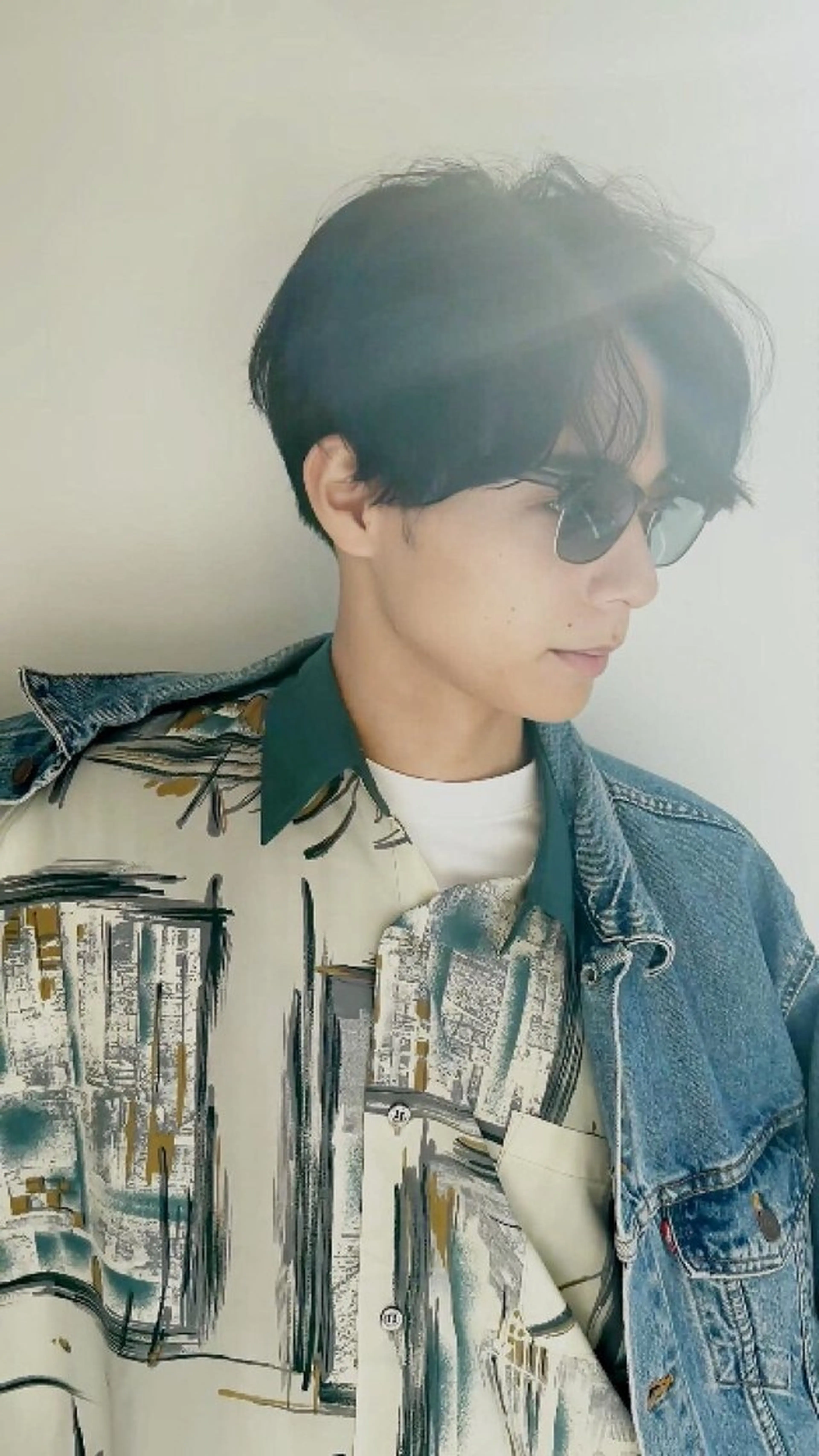 ショート メンズ little  porto所属・透明感・艶感 小坂隼斗のヘアスタイル